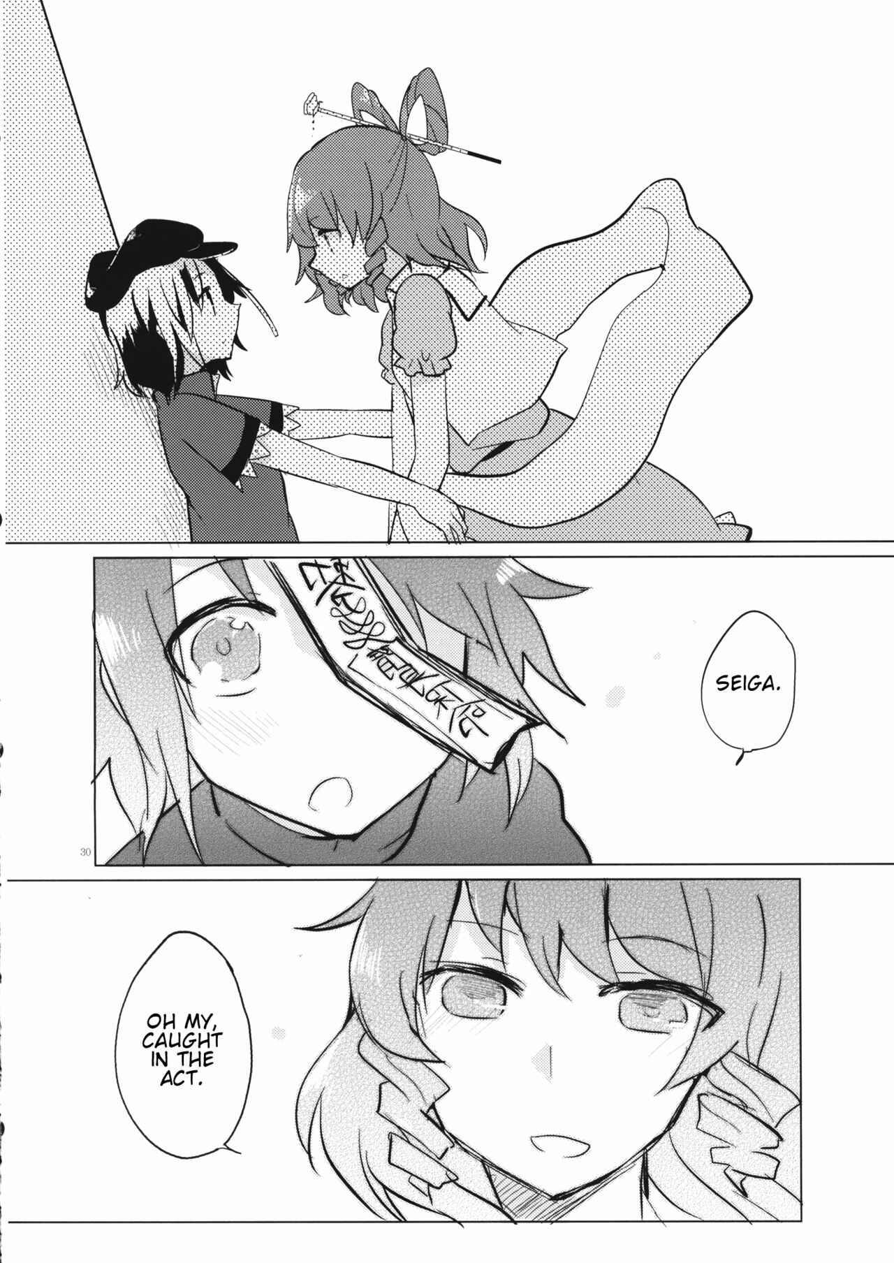 Page 29 Chapter Unknown_a4a2 Touhou - Seiga o Wasureta Hi (Doujinshi)