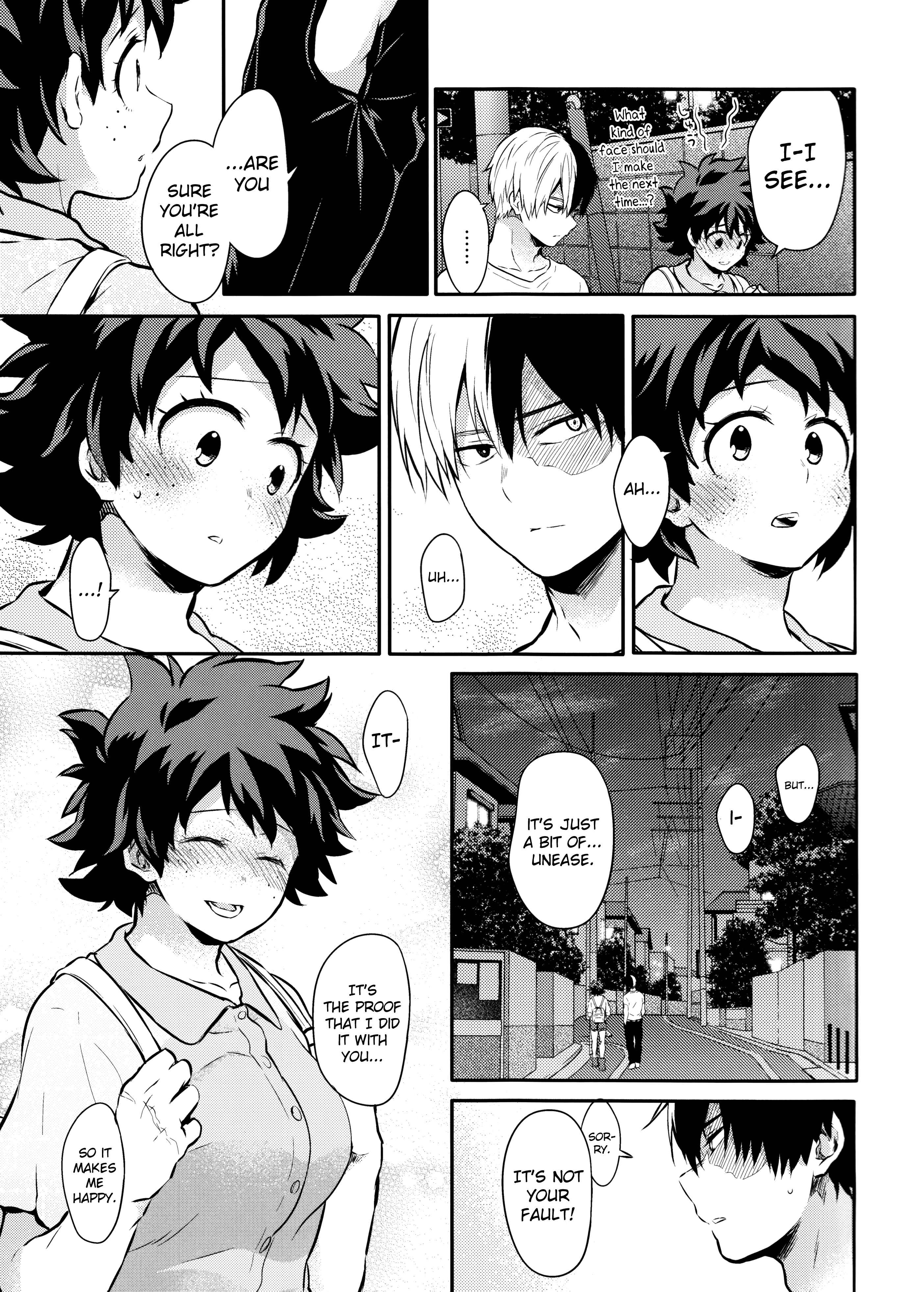 Page 13 Chapter 5 Boku no Hero Academia - Love Me Tender (Doujinshi)