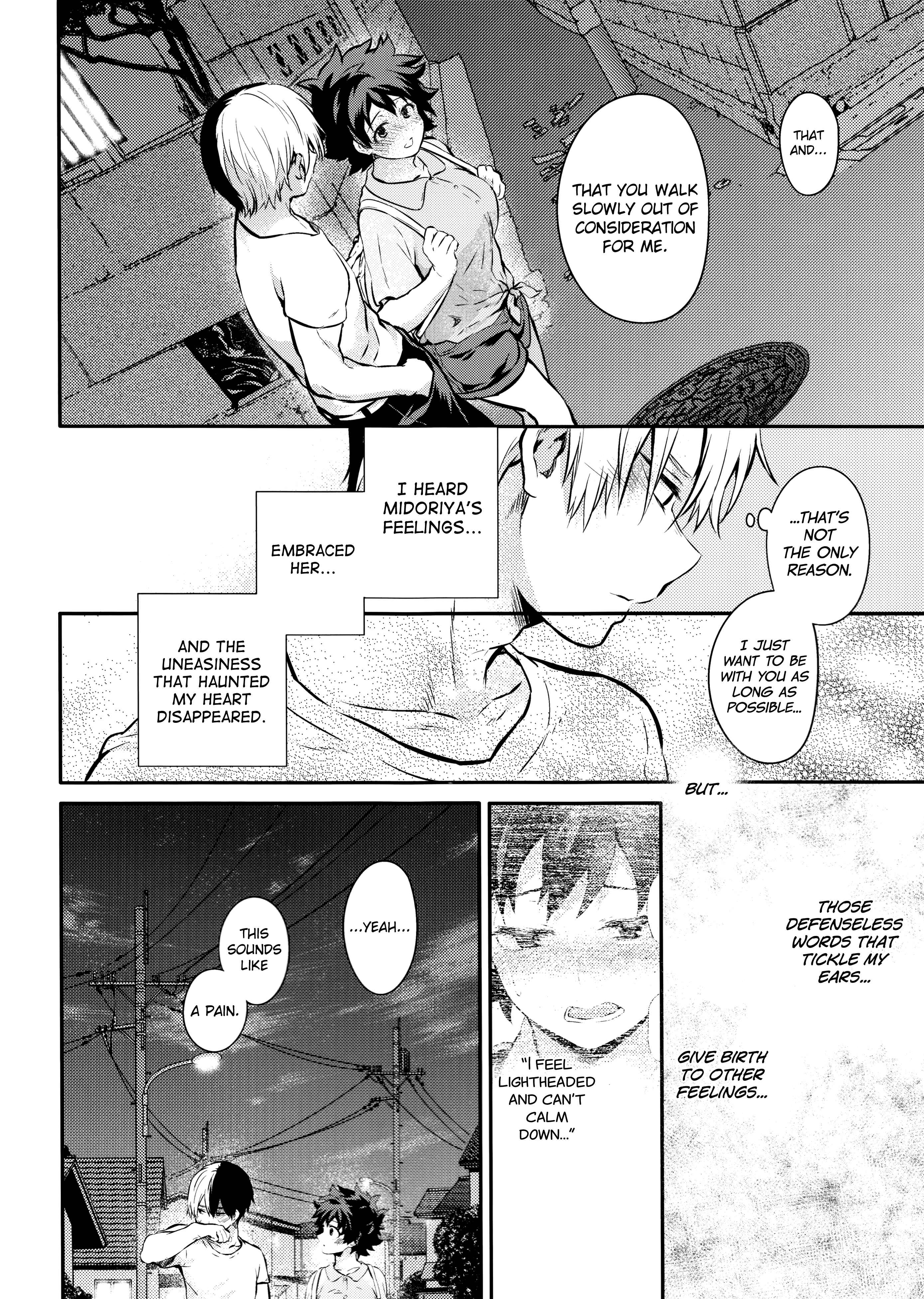 Page 14 Chapter 5 Boku no Hero Academia - Love Me Tender (Doujinshi)