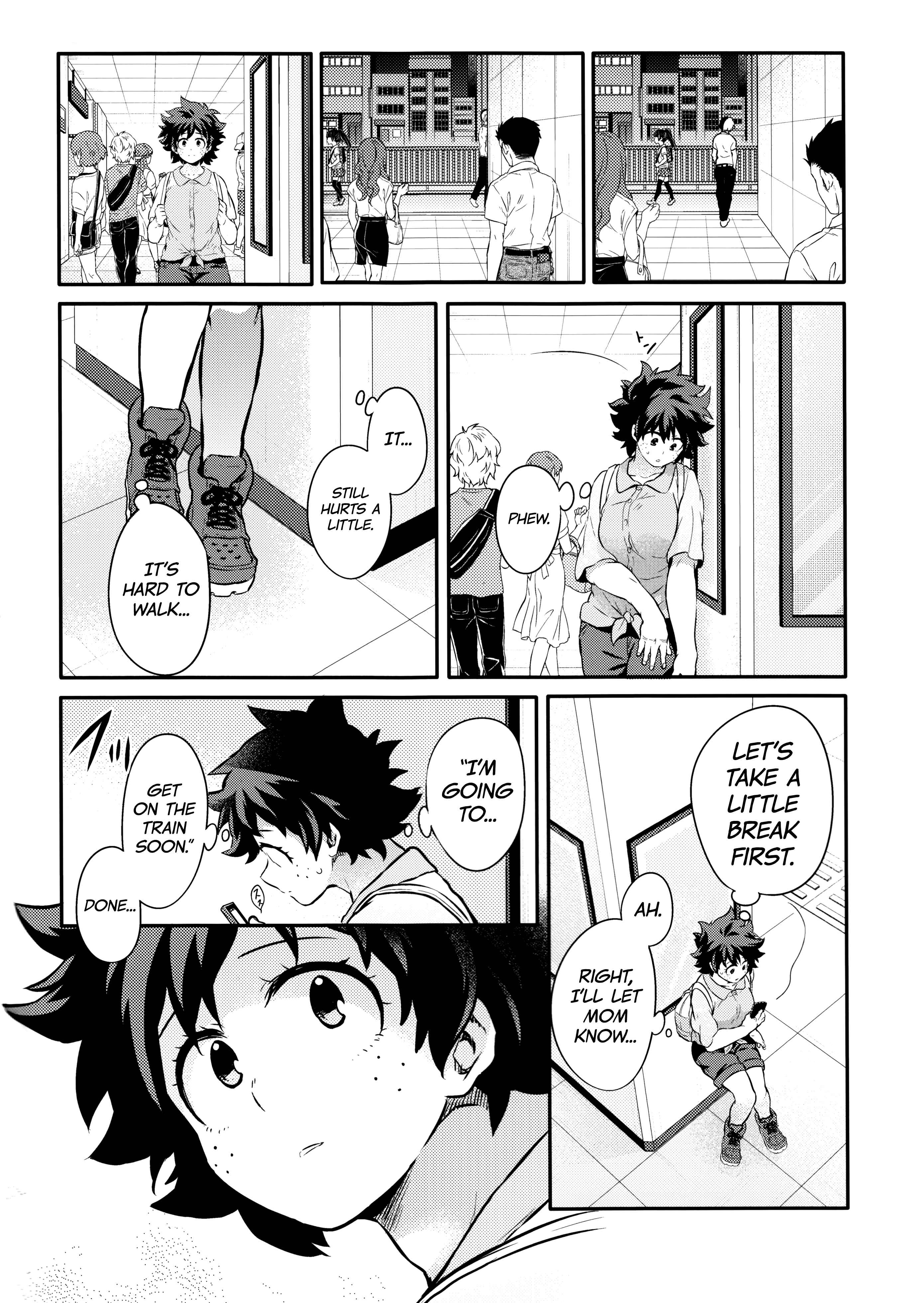 Page 16 Chapter 5 Boku no Hero Academia - Love Me Tender (Doujinshi)