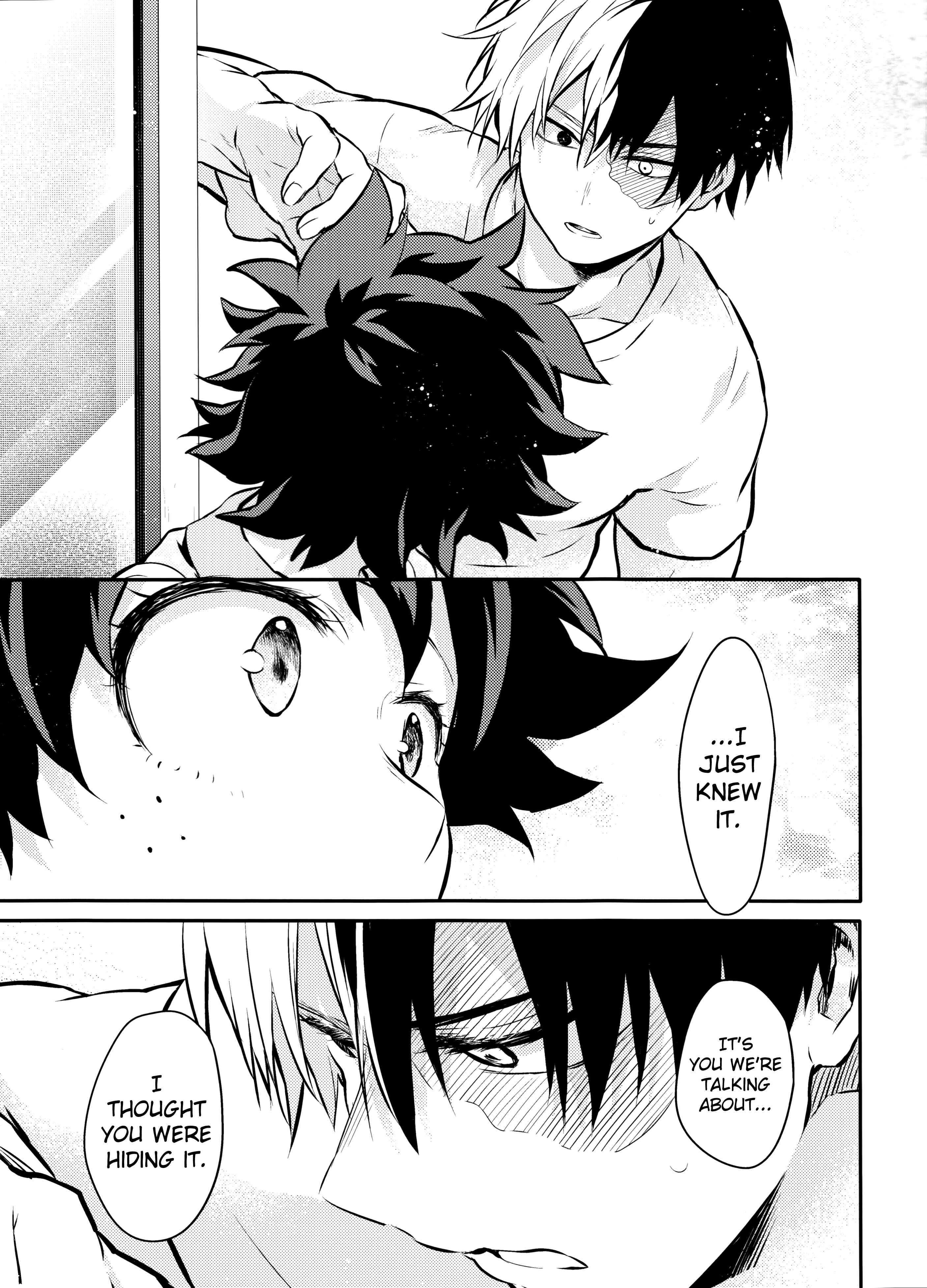 Page 17 Chapter 5 Boku no Hero Academia - Love Me Tender (Doujinshi)