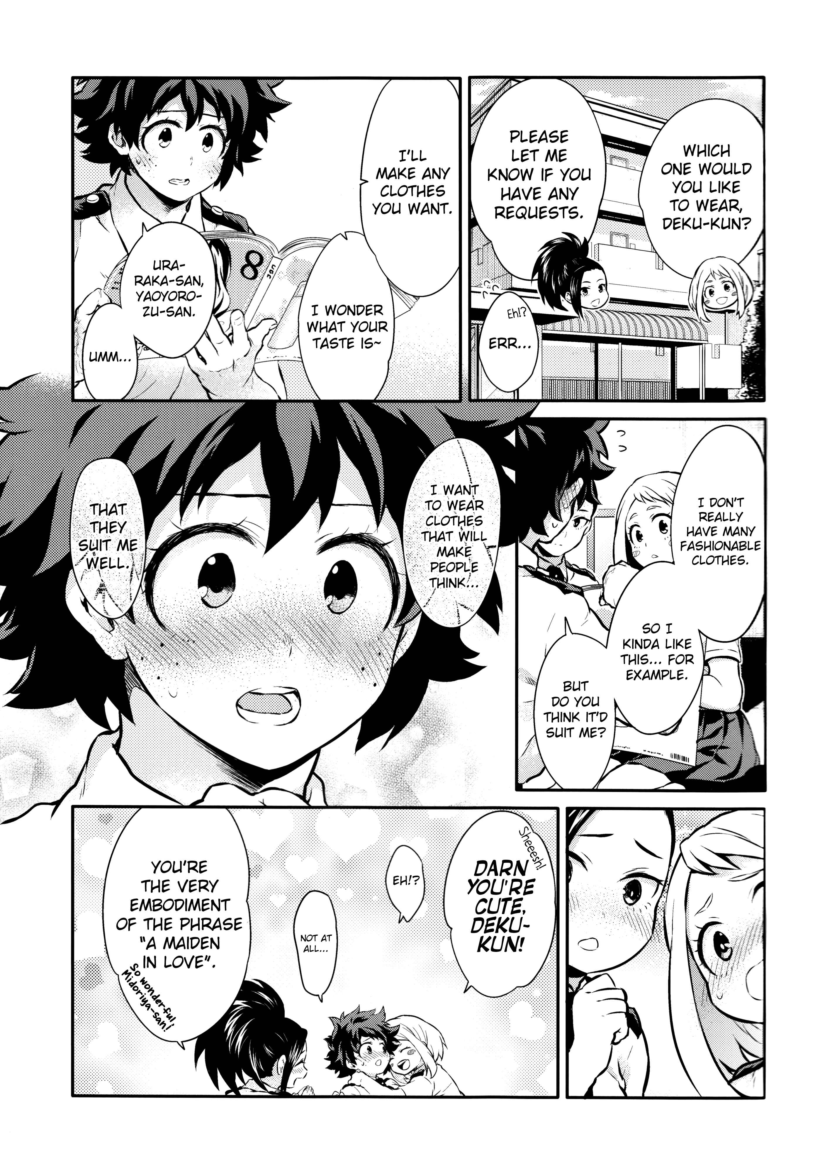 Page 5 Chapter 5 Boku no Hero Academia - Love Me Tender (Doujinshi)