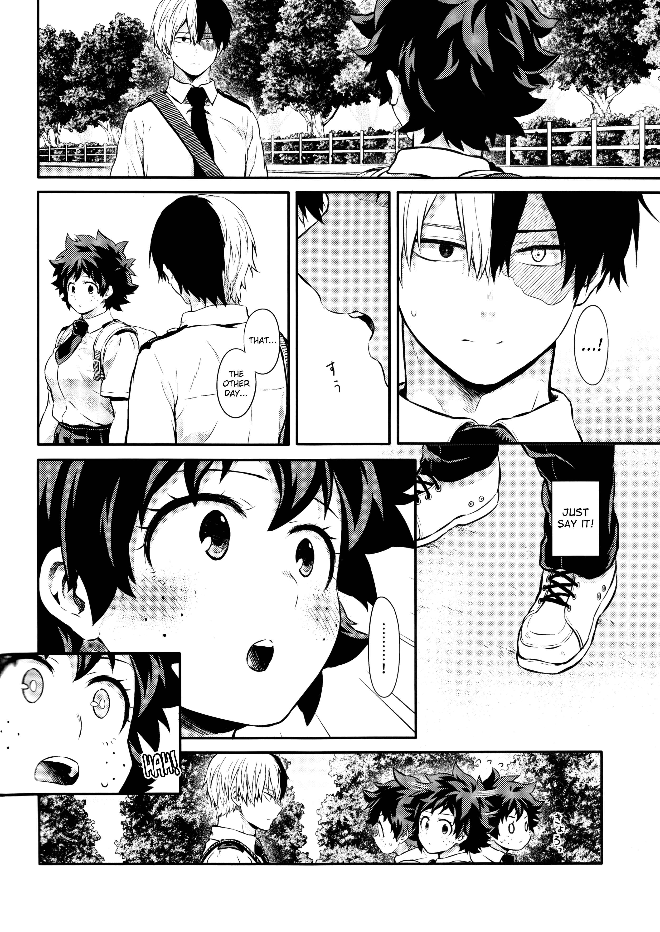 Page 52 Chapter 5 Boku no Hero Academia - Love Me Tender (Doujinshi)
