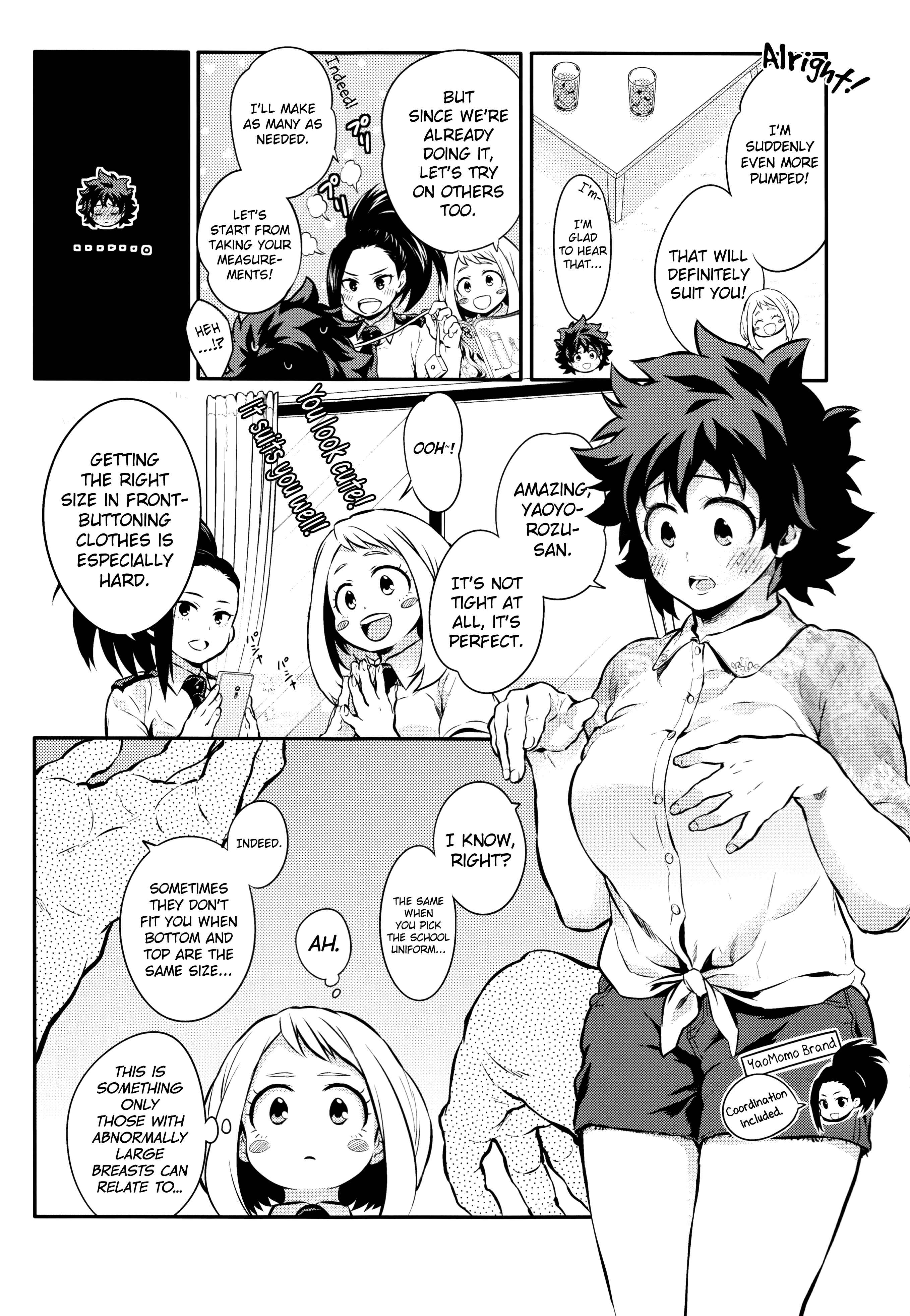 Page 6 Chapter 5 Boku no Hero Academia - Love Me Tender (Doujinshi)