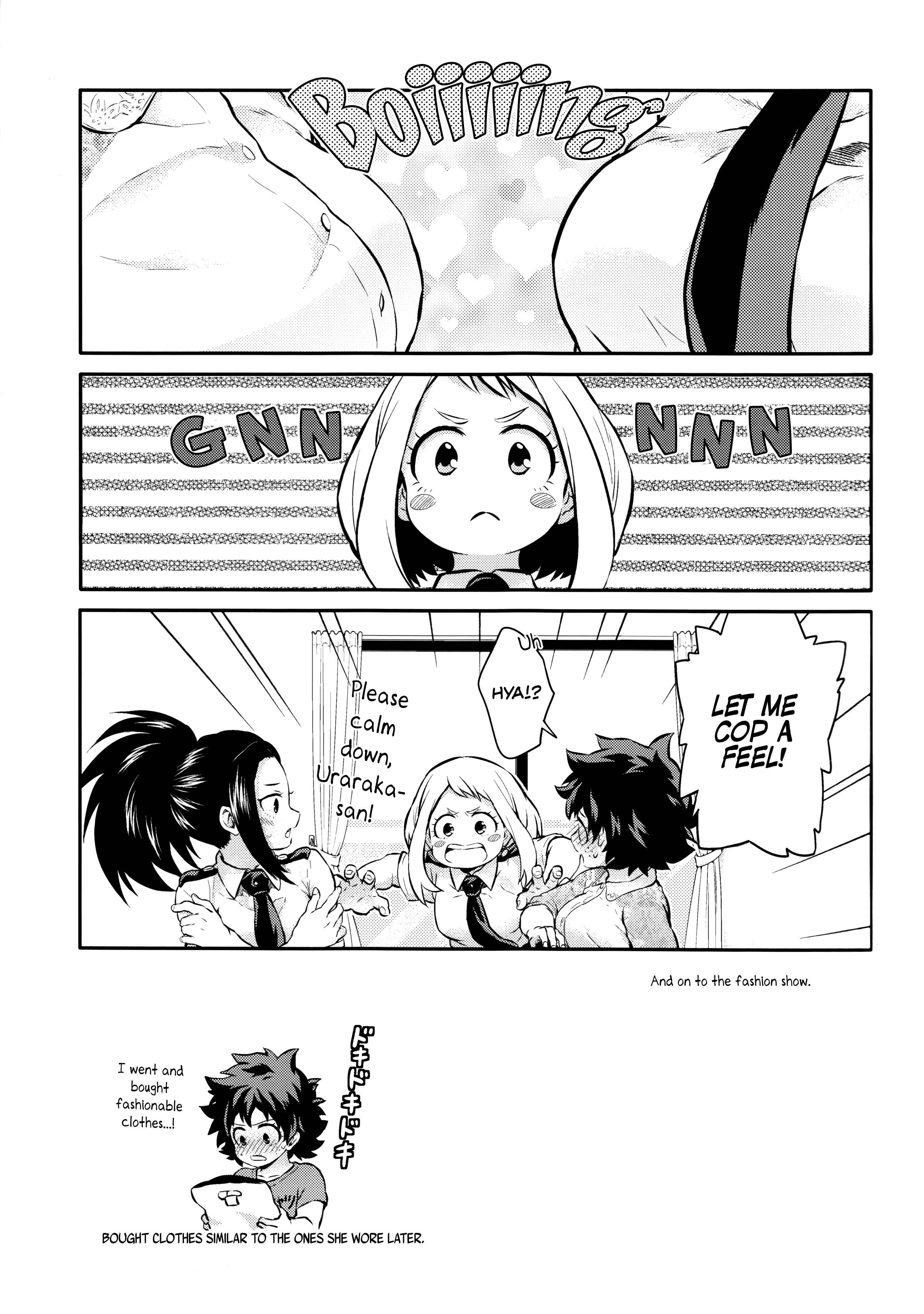 Page 7 Chapter 5 Boku no Hero Academia - Love Me Tender (Doujinshi)