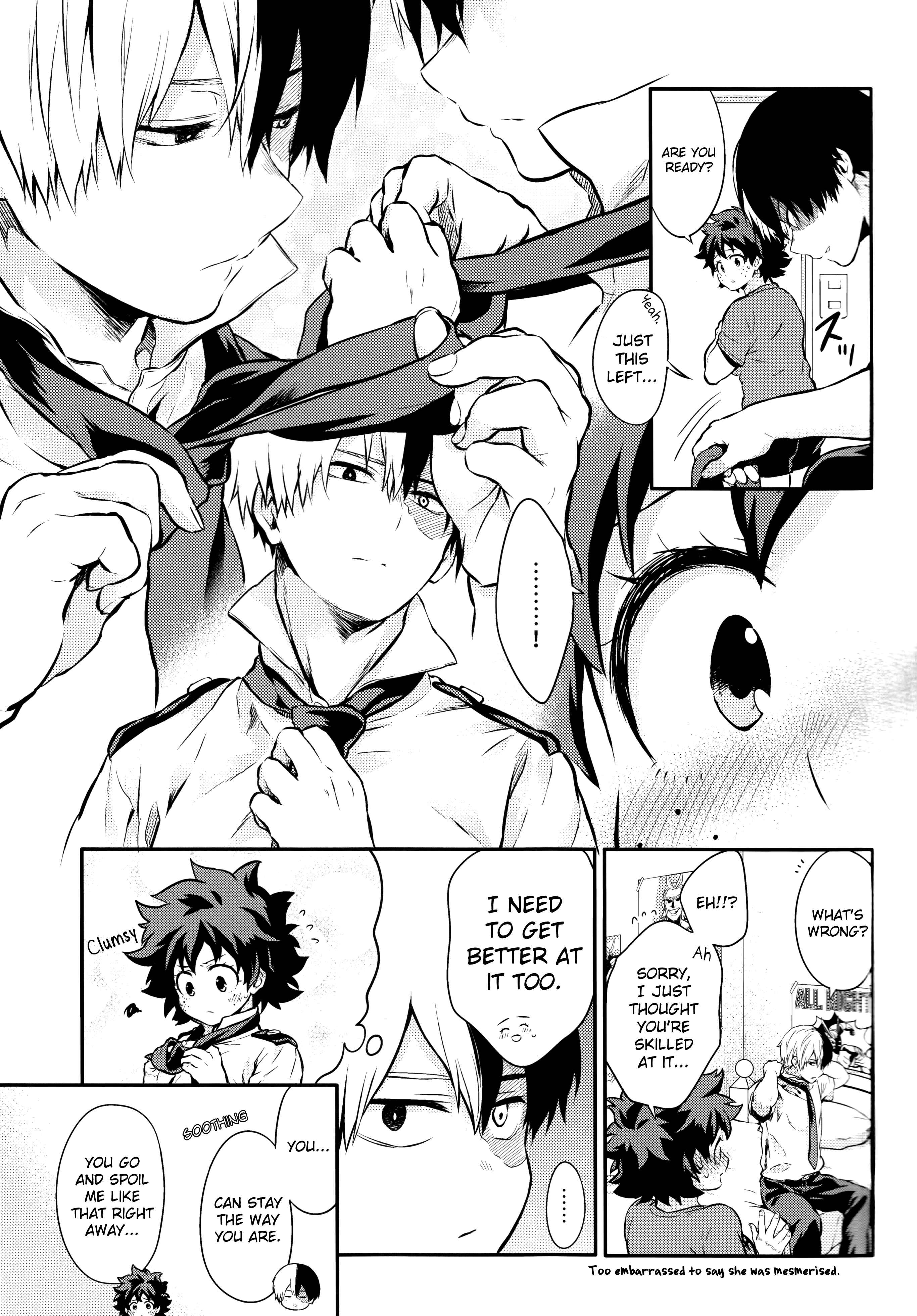 Page 9 Chapter 5 Boku no Hero Academia - Love Me Tender (Doujinshi)
