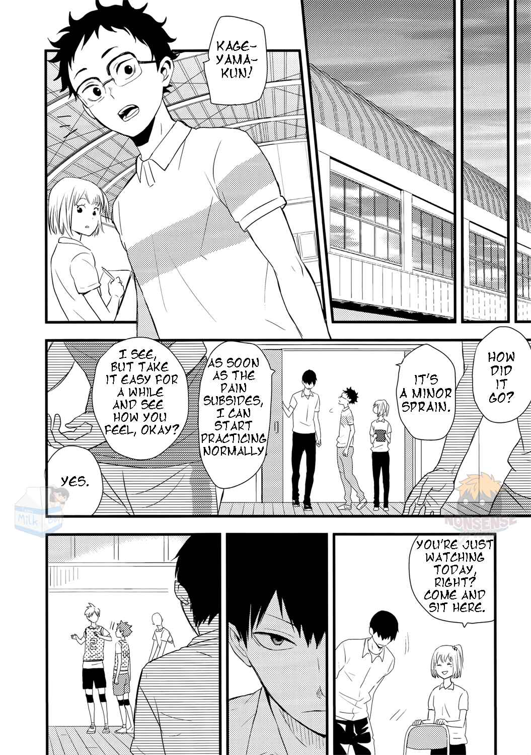 Page 12 Chapter 2 Haikyuu!! - This Shadow is Made of Ashes (Doujinshi)