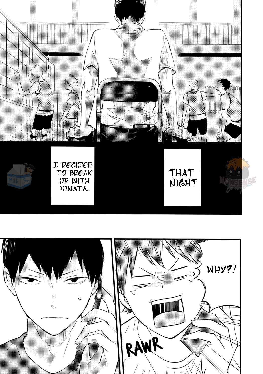 Page 15 Chapter 2 Haikyuu!! - This Shadow is Made of Ashes (Doujinshi)