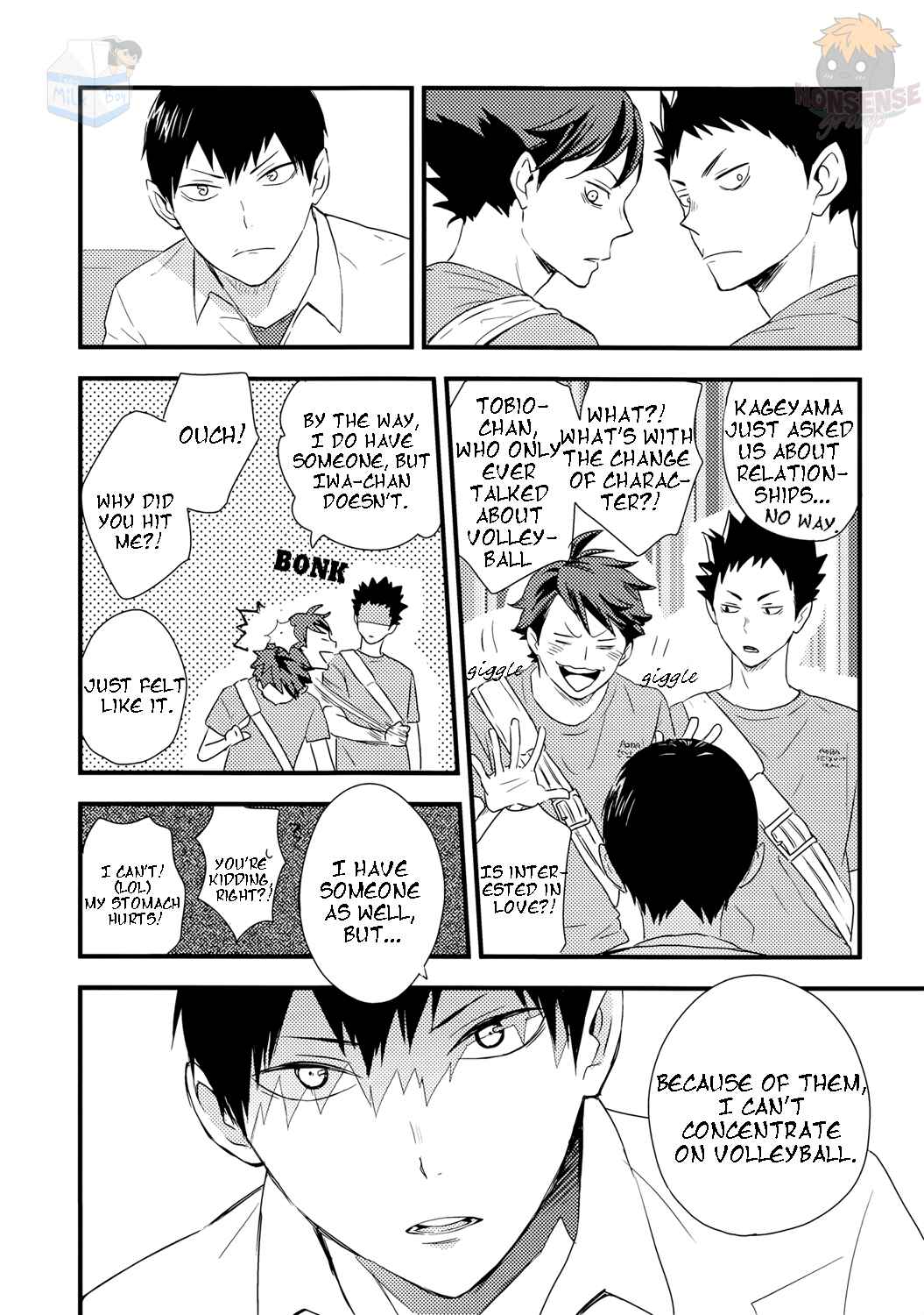 Page 8 Chapter 2 Haikyuu!! - This Shadow is Made of Ashes (Doujinshi)
