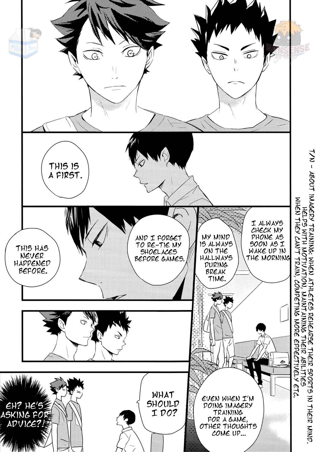 Page 9 Chapter 2 Haikyuu!! - This Shadow is Made of Ashes (Doujinshi)