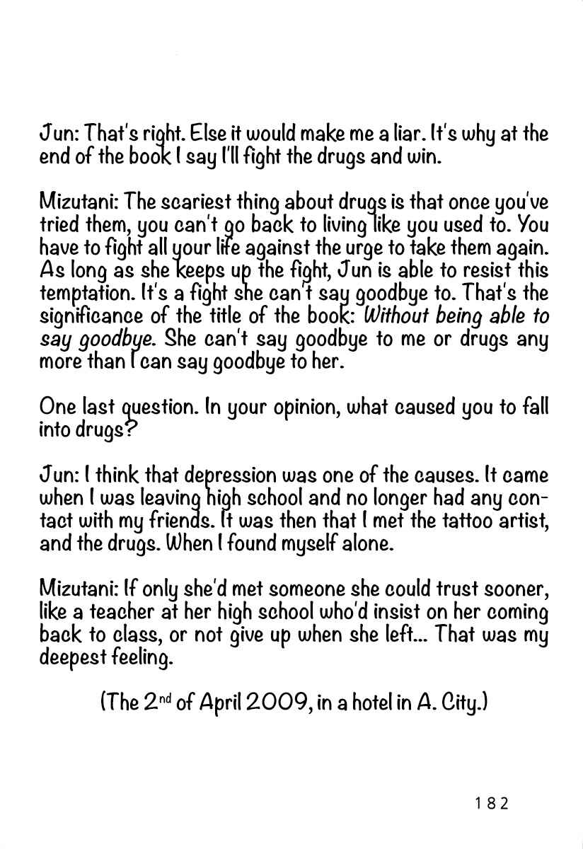 Page 35 Chapter 5.5 Night Patrol Teacher Special Arc: I Cant Say Goodbye
