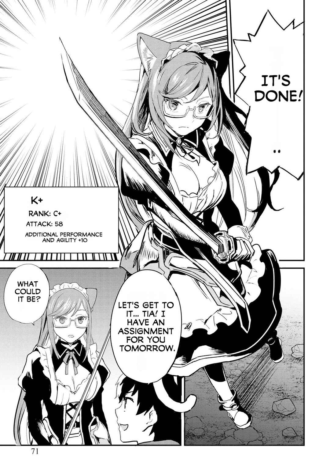 Page 22 Chapter 3 Sekai de Yuiitsu no [Shinken Zukai] na no ni Senryokugai to Yobareta Ore, Kakusei Shita [Shinken] to Saikyou ni Naru