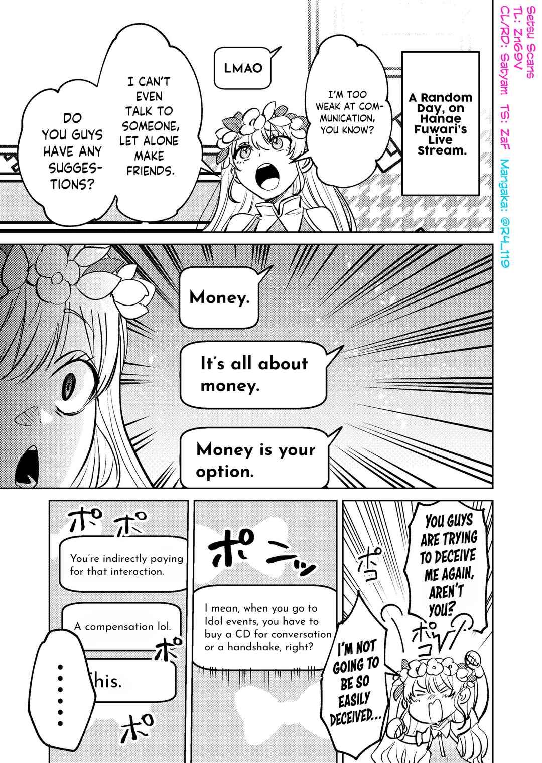 Page 1 Chapter 9.5 My Favorite VTuber Is Scary IRL