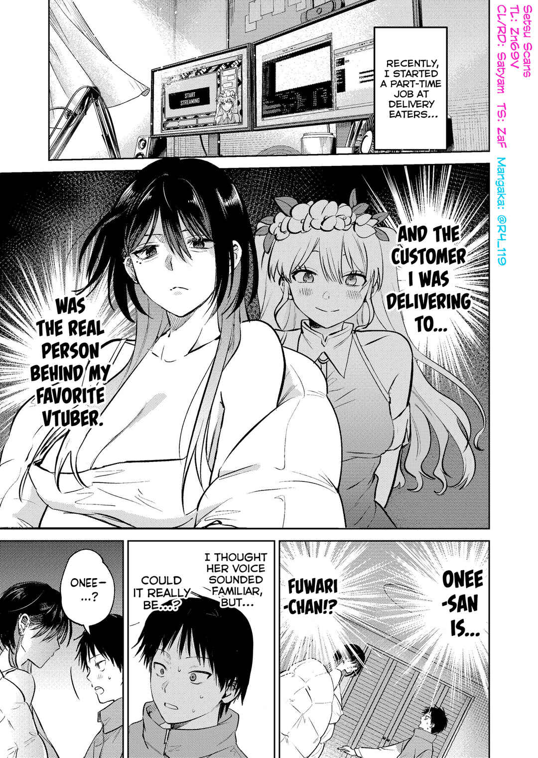 Page 1 Chapter 14 My Favorite VTuber Is Scary IRL