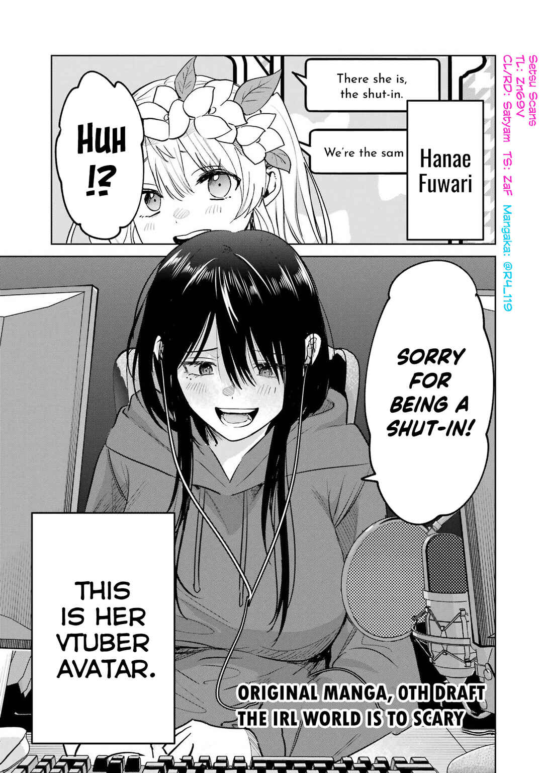 Page 1 Chapter 7.5 My Favorite VTuber Is Scary IRL