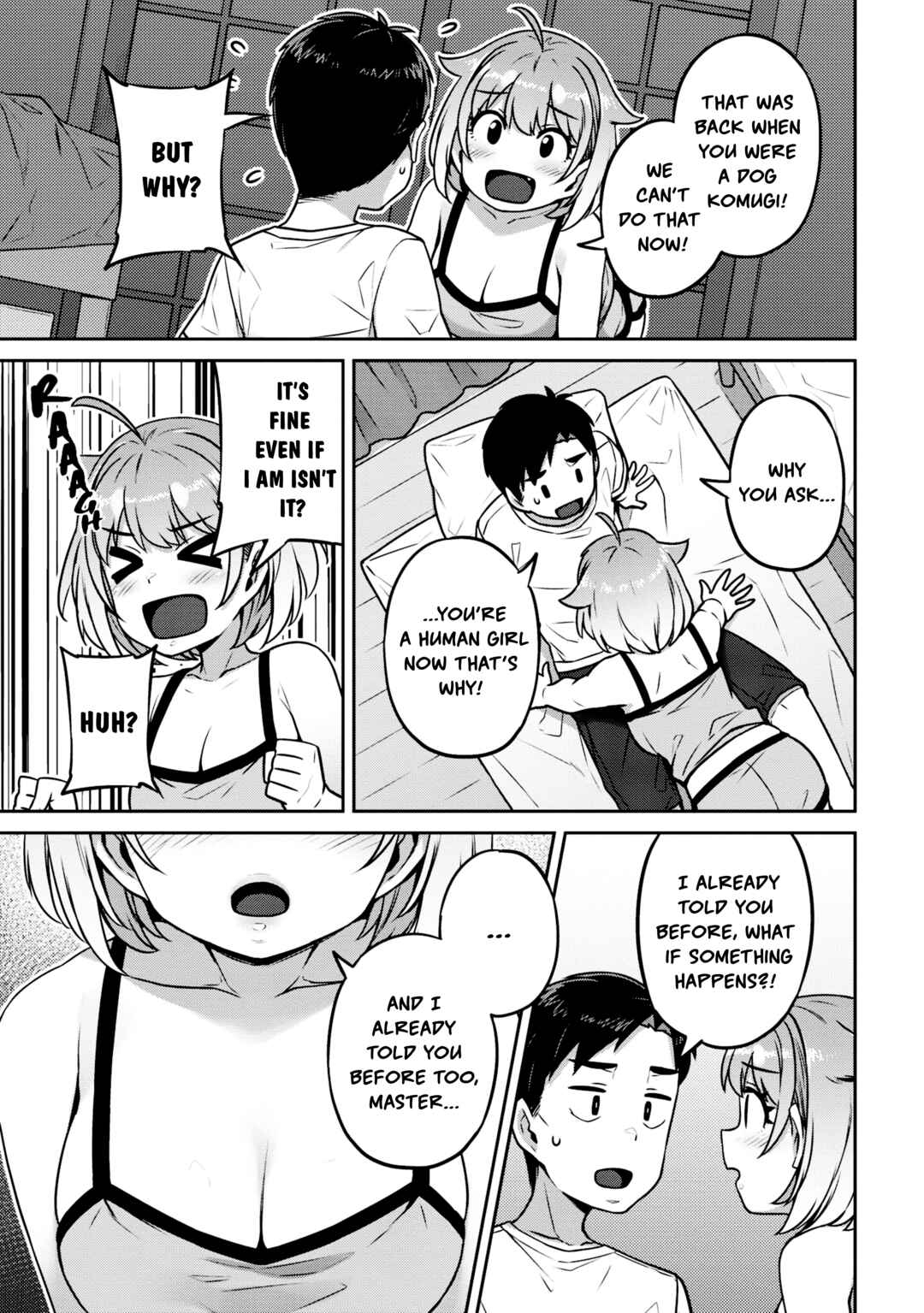 Page 9 Chapter 8 Inukai-san Chi no Oshikake JK