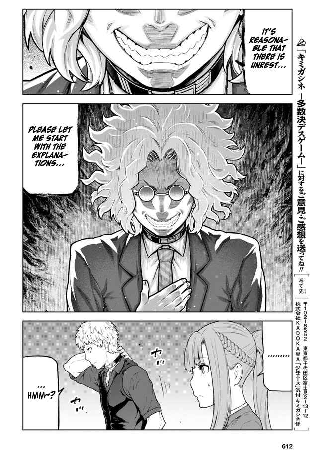 Page 7 Chapter 3 Your Turn to Die: Majority Vote Death Game