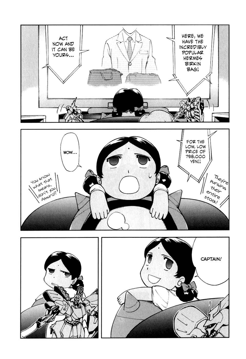 Page 4 Chapter 21 Gundam Otaku Girl