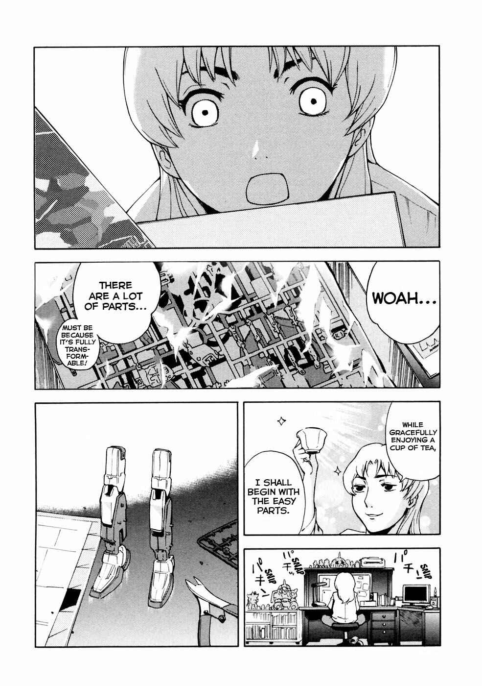 Page 11 Chapter 7 Gundam Otaku Girl