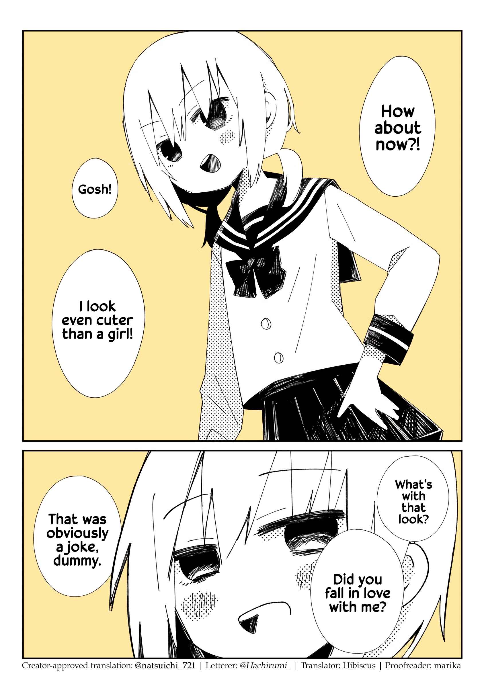 Page 1 Chapter 2 I Want To See the Look on the Femboy’s Face When I Stop Being Friends With Him