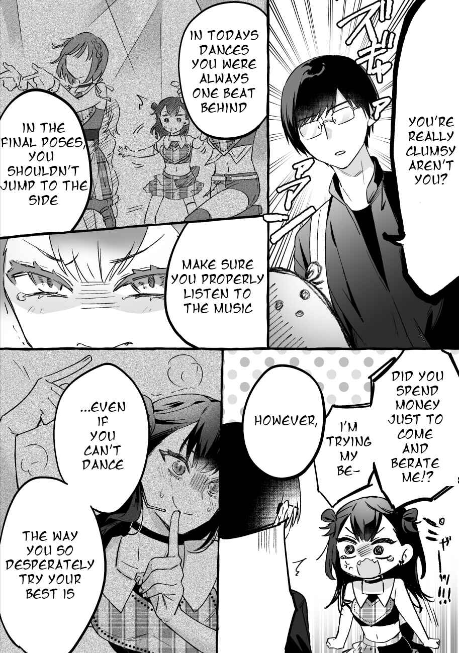 Page 3 Chapter 1 Damedol to Sekai ni Hitori Dake no Fan (Pre-Serialization)