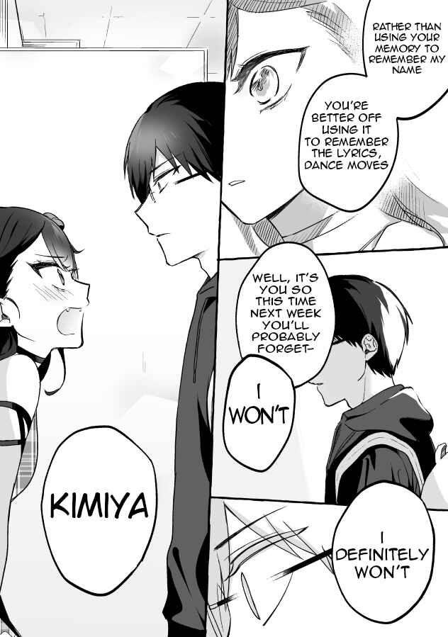 Page 6 Chapter 3 Damedol to Sekai ni Hitori Dake no Fan (Pre-Serialization)