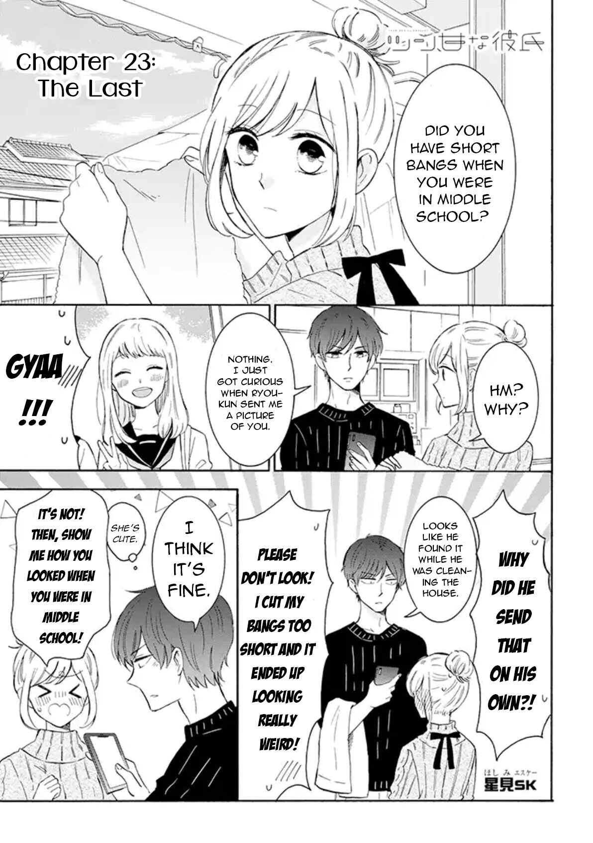 Page 1 Chapter 23 Sweet & Tart Boyfriend