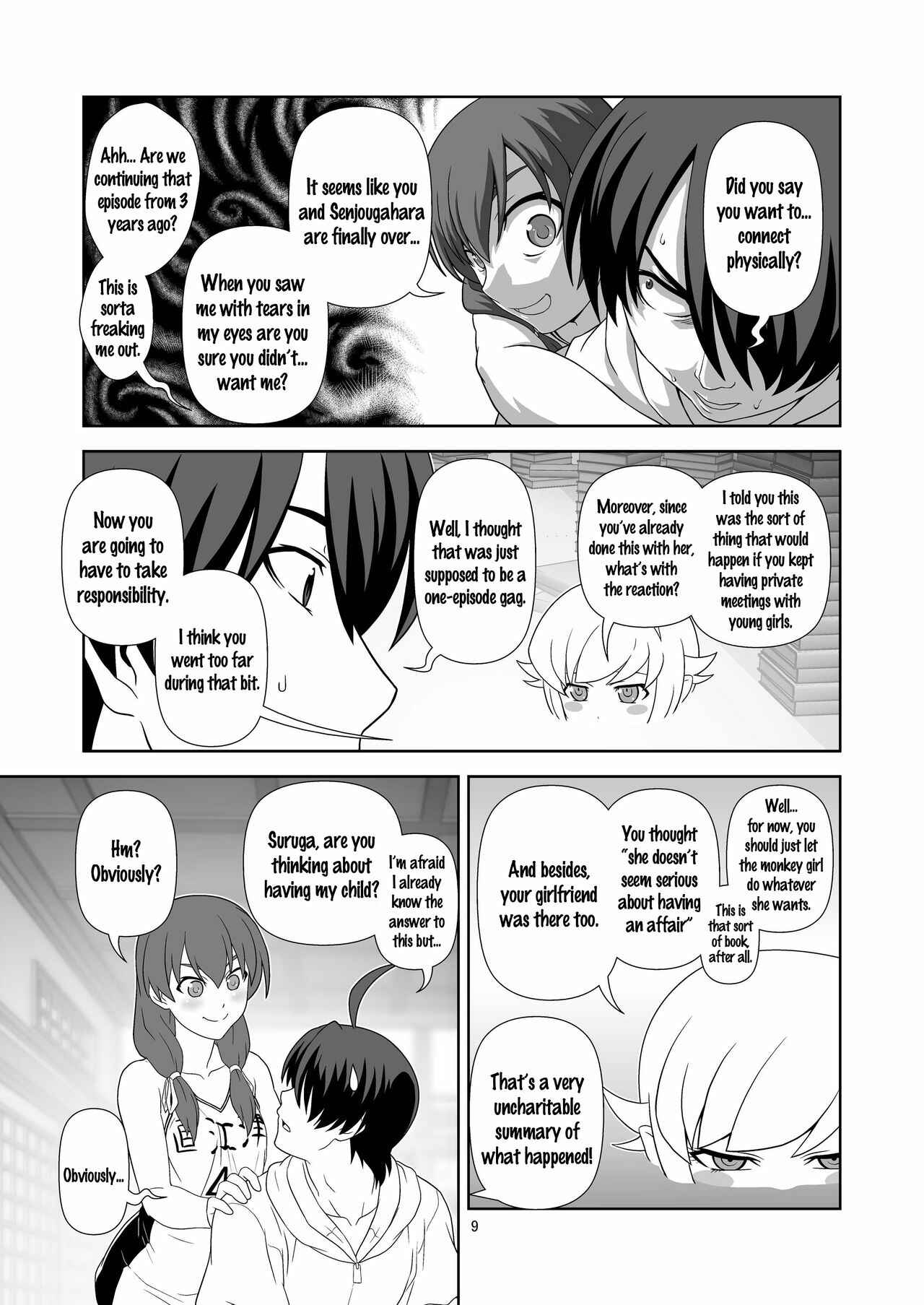 Page 8 Chapter Unknown_f08f Bakemonogatari - Extenstory (Doujinshi)