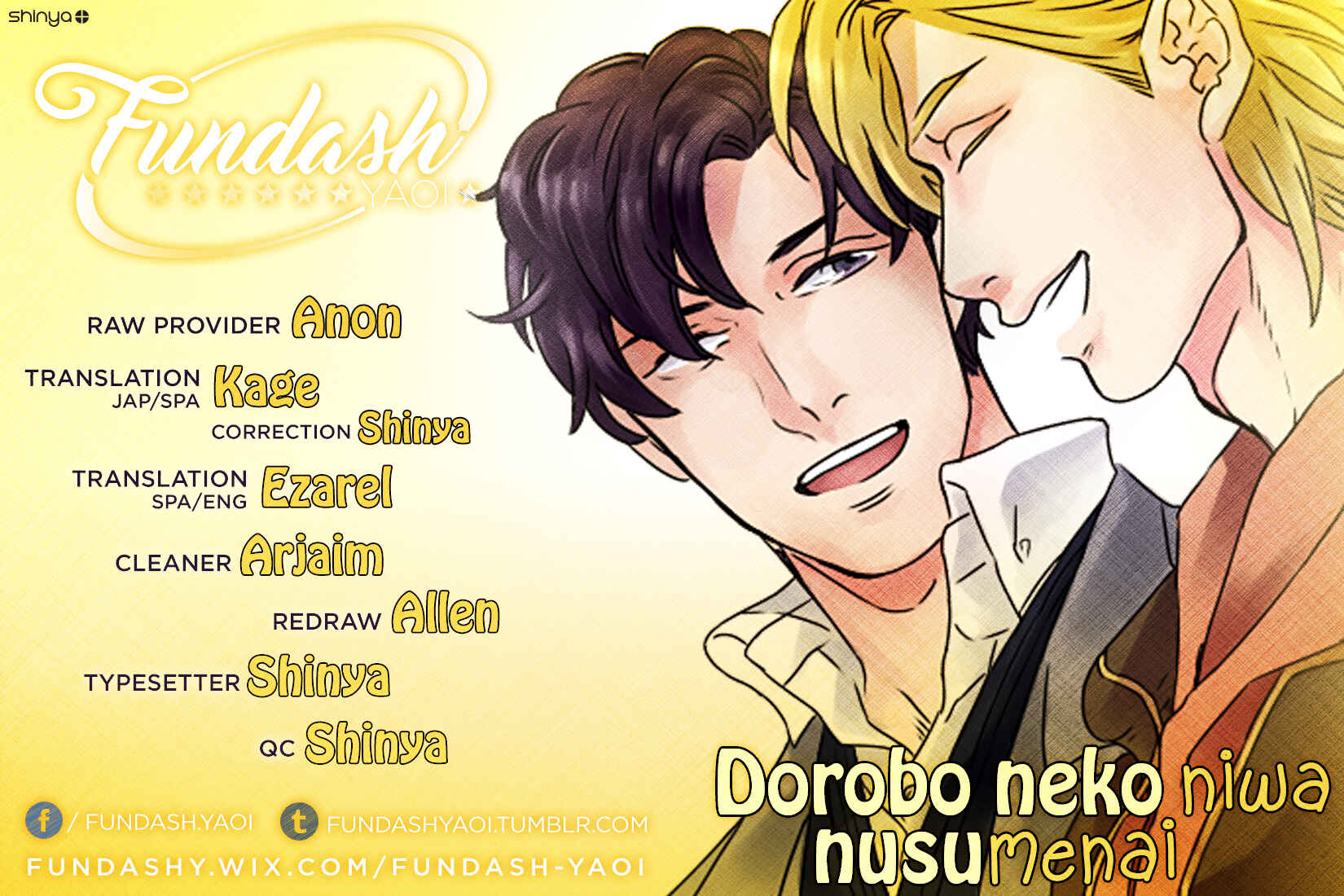 Page 1 Chapter 3 Dorobou Neko ni wa Nusumenai