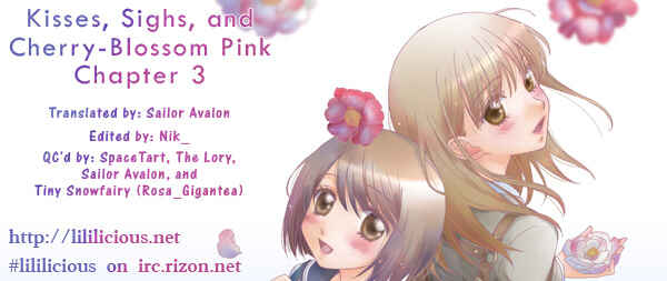 Page 25 Chapter 3 Kisses, Sighs, and Cherry-Blossom Pink