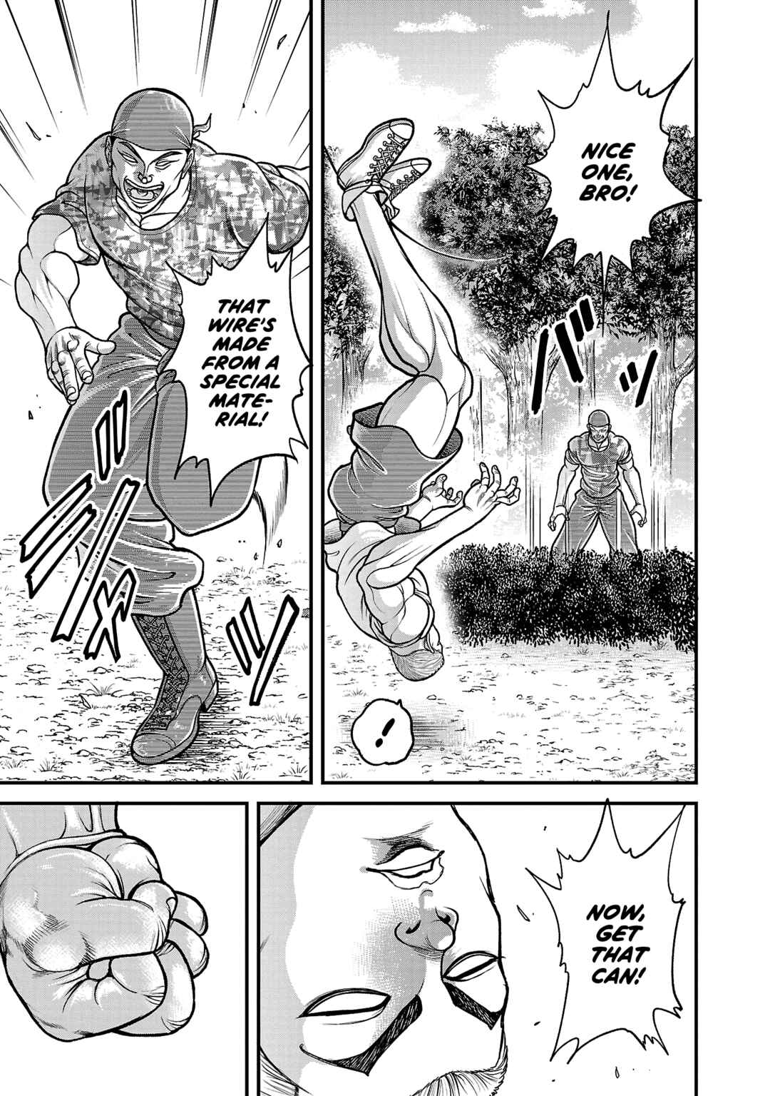 Page 16 Chapter 17 Baki Gaiden: Gaia & Sikorsky - Sometimes Nomura—Two yet Three People Living Together