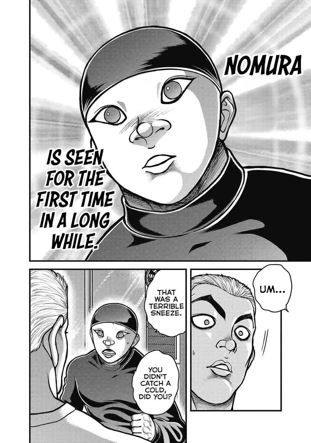 Page 10 Chapter 7 Baki Gaiden: Gaia & Sikorsky - Sometimes Nomura—Two yet Three People Living Together