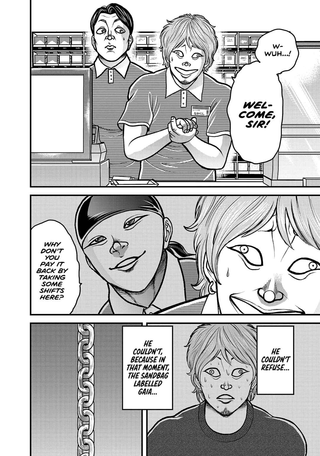 Page 20 Chapter 14 Baki Gaiden: Gaia & Sikorsky - Sometimes Nomura—Two yet Three People Living Together