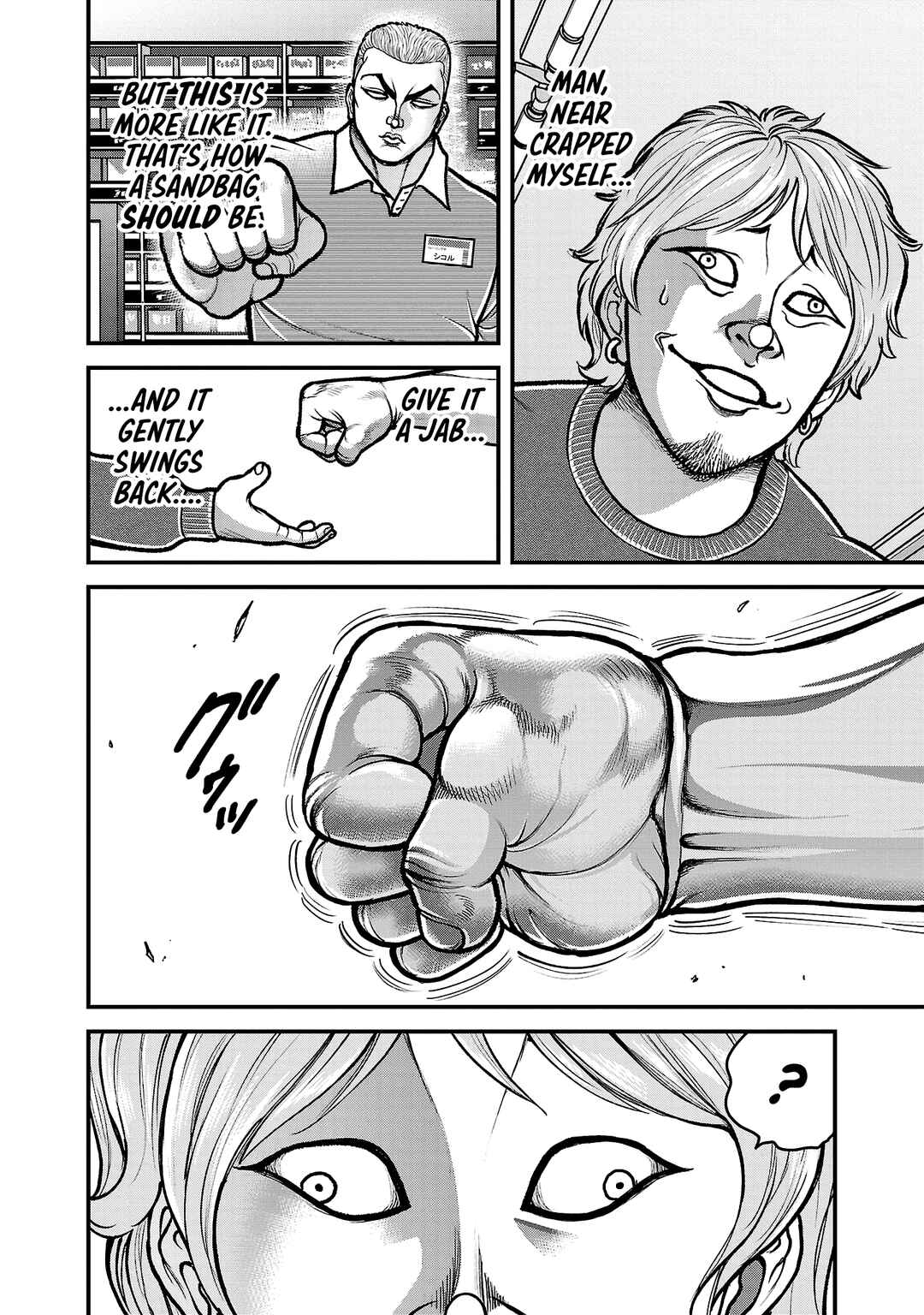 Page 8 Chapter 14 Baki Gaiden: Gaia & Sikorsky - Sometimes Nomura—Two yet Three People Living Together