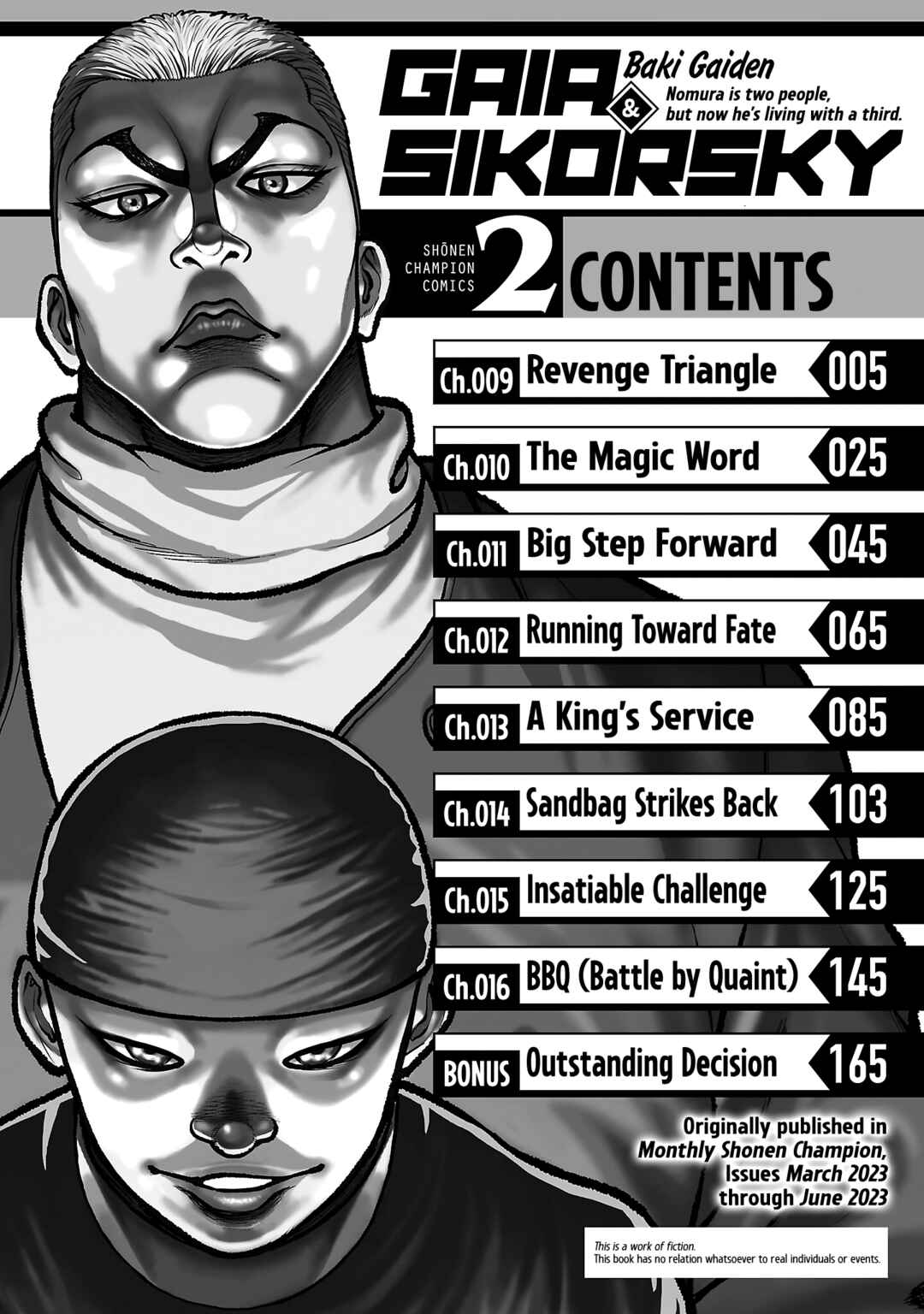 Page 5 Chapter 9 Baki Gaiden: Gaia & Sikorsky - Sometimes Nomura—Two yet Three People Living Together