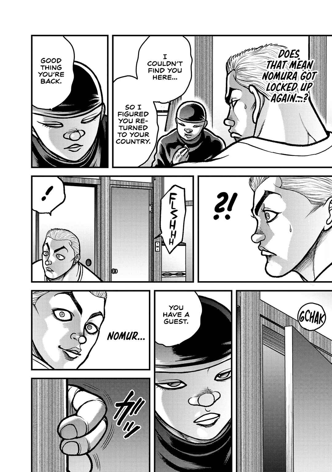 Page 9 Chapter 9 Baki Gaiden: Gaia & Sikorsky - Sometimes Nomura—Two yet Three People Living Together