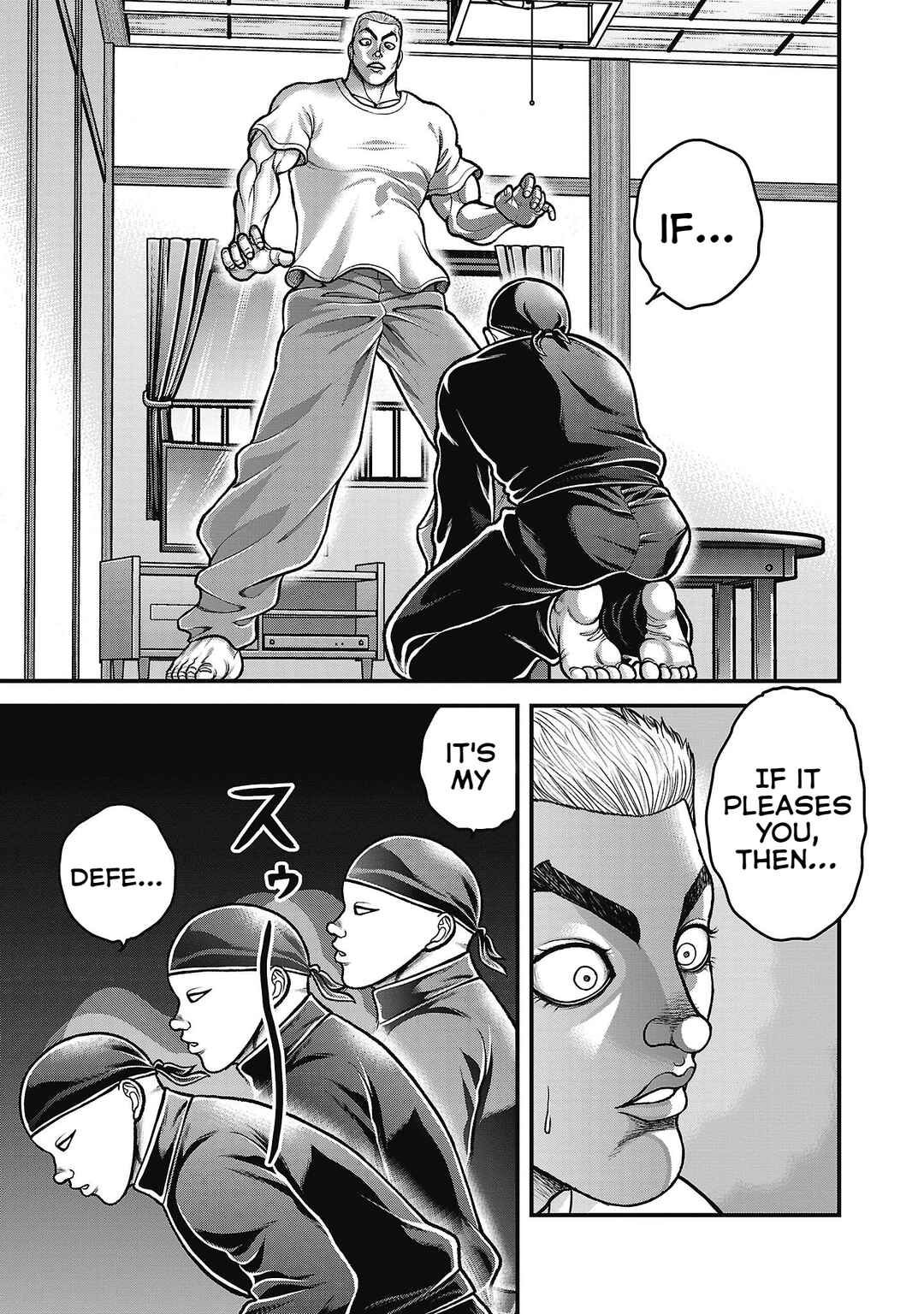 Page 1 Chapter 8 Baki Gaiden: Gaia & Sikorsky - Sometimes Nomura—Two yet Three People Living Together