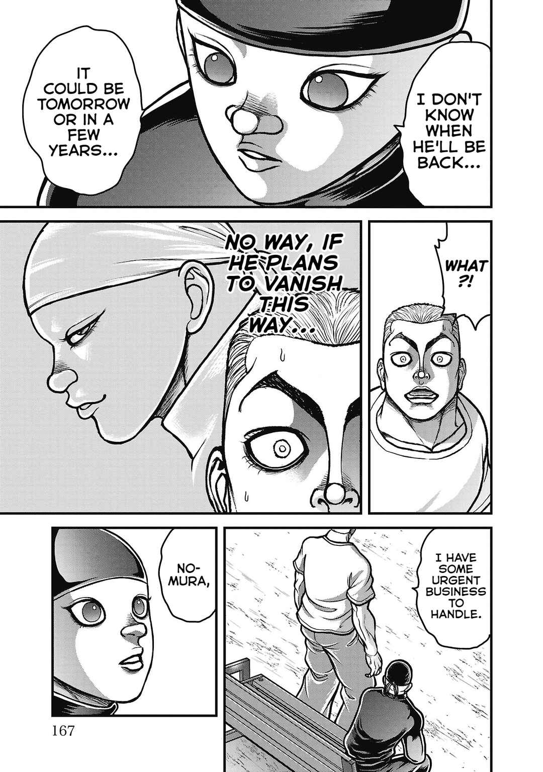 Page 14 Chapter 8 Baki Gaiden: Gaia & Sikorsky - Sometimes Nomura—Two yet Three People Living Together