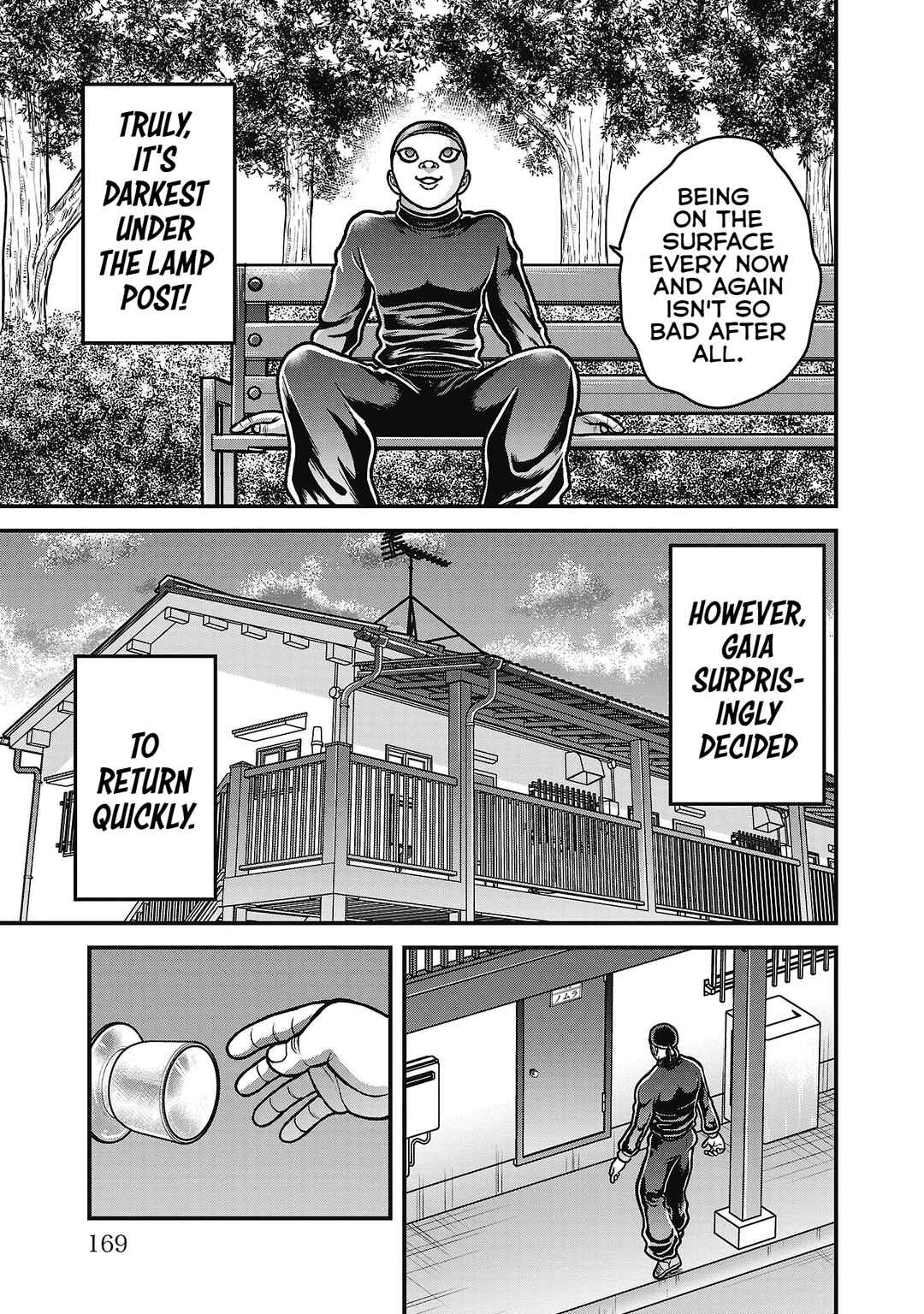 Page 16 Chapter 8 Baki Gaiden: Gaia & Sikorsky - Sometimes Nomura—Two yet Three People Living Together