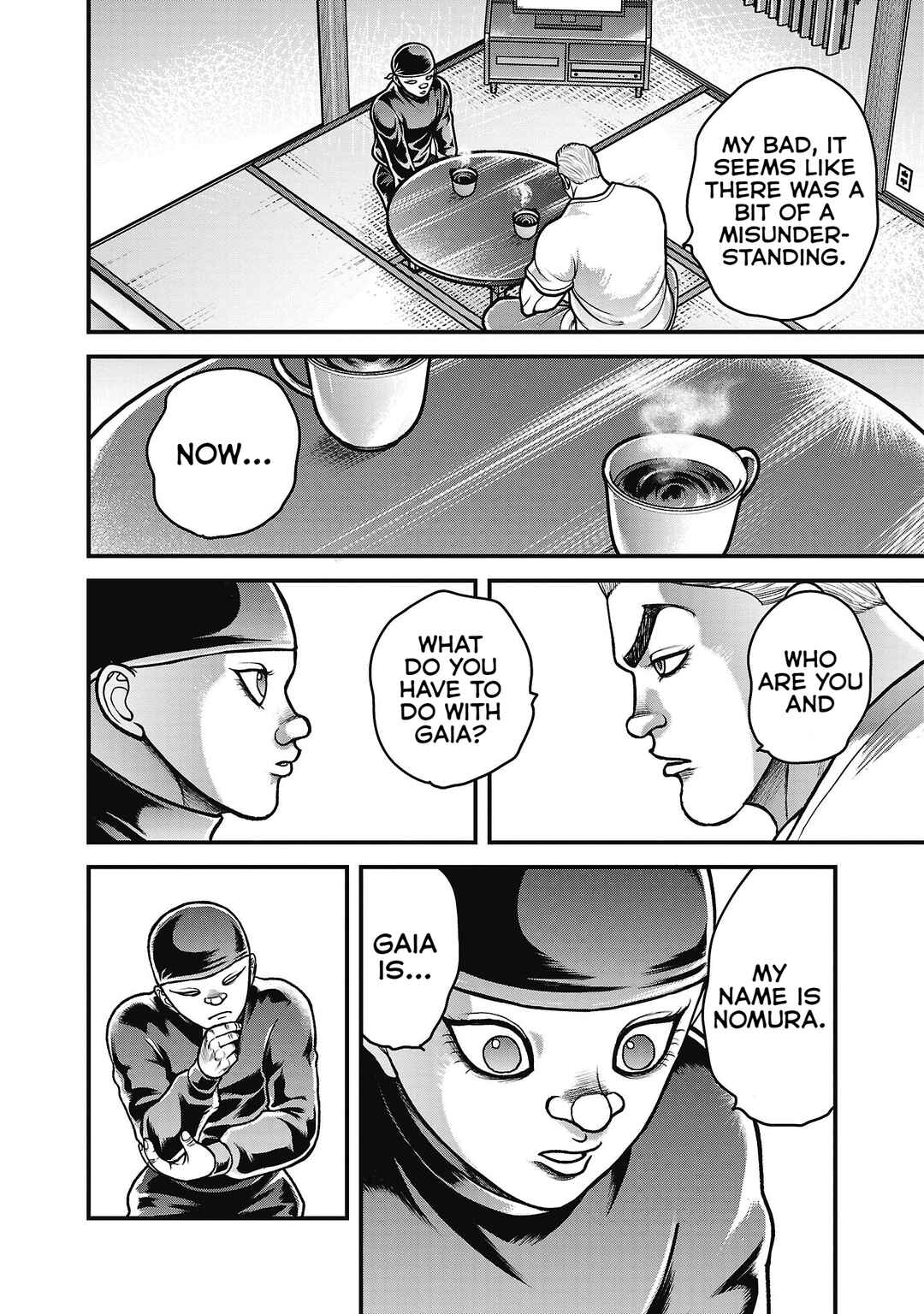 Page 5 Chapter 8 Baki Gaiden: Gaia & Sikorsky - Sometimes Nomura—Two yet Three People Living Together