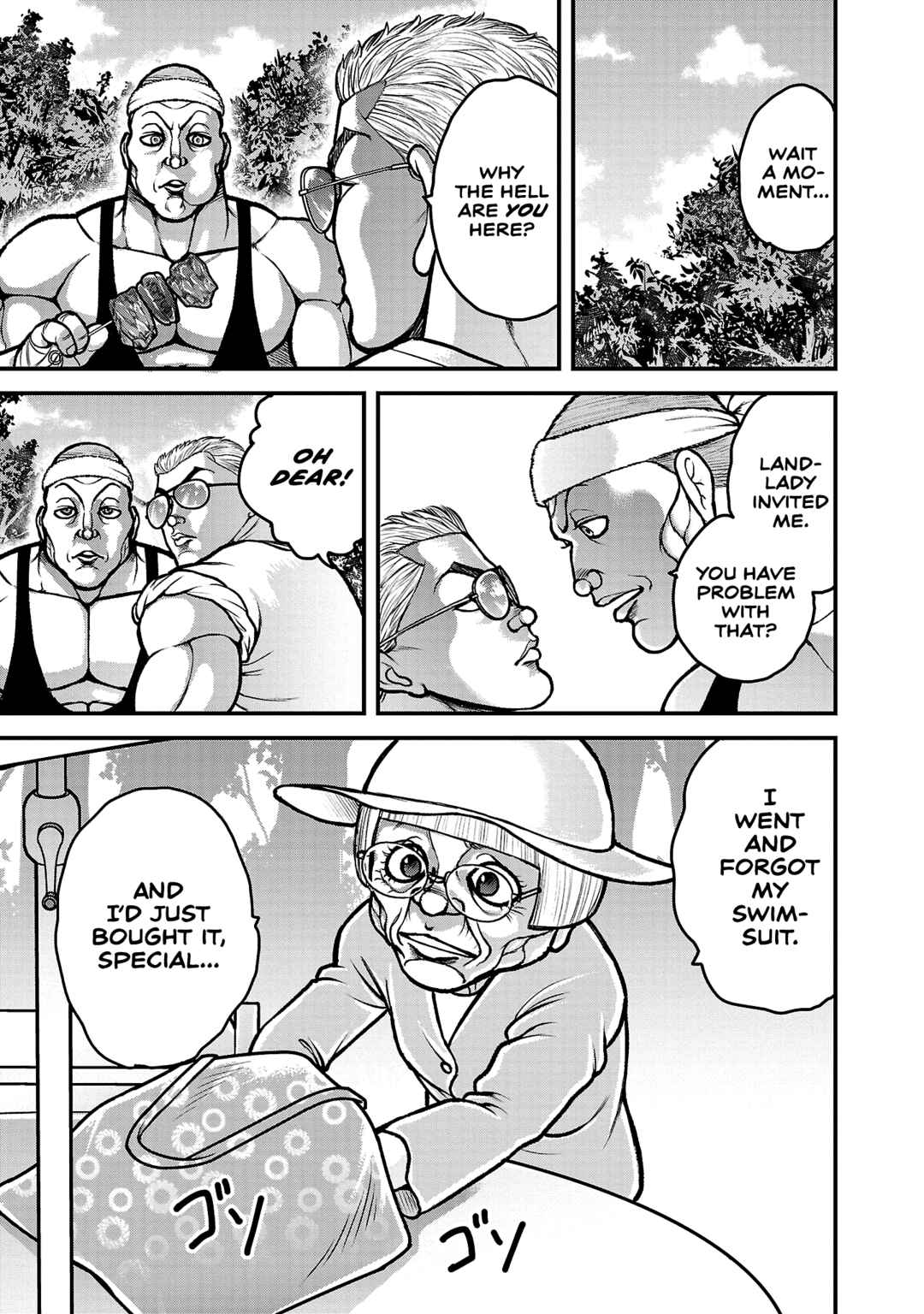 Page 5 Chapter 16 Baki Gaiden: Gaia & Sikorsky - Sometimes Nomura—Two yet Three People Living Together