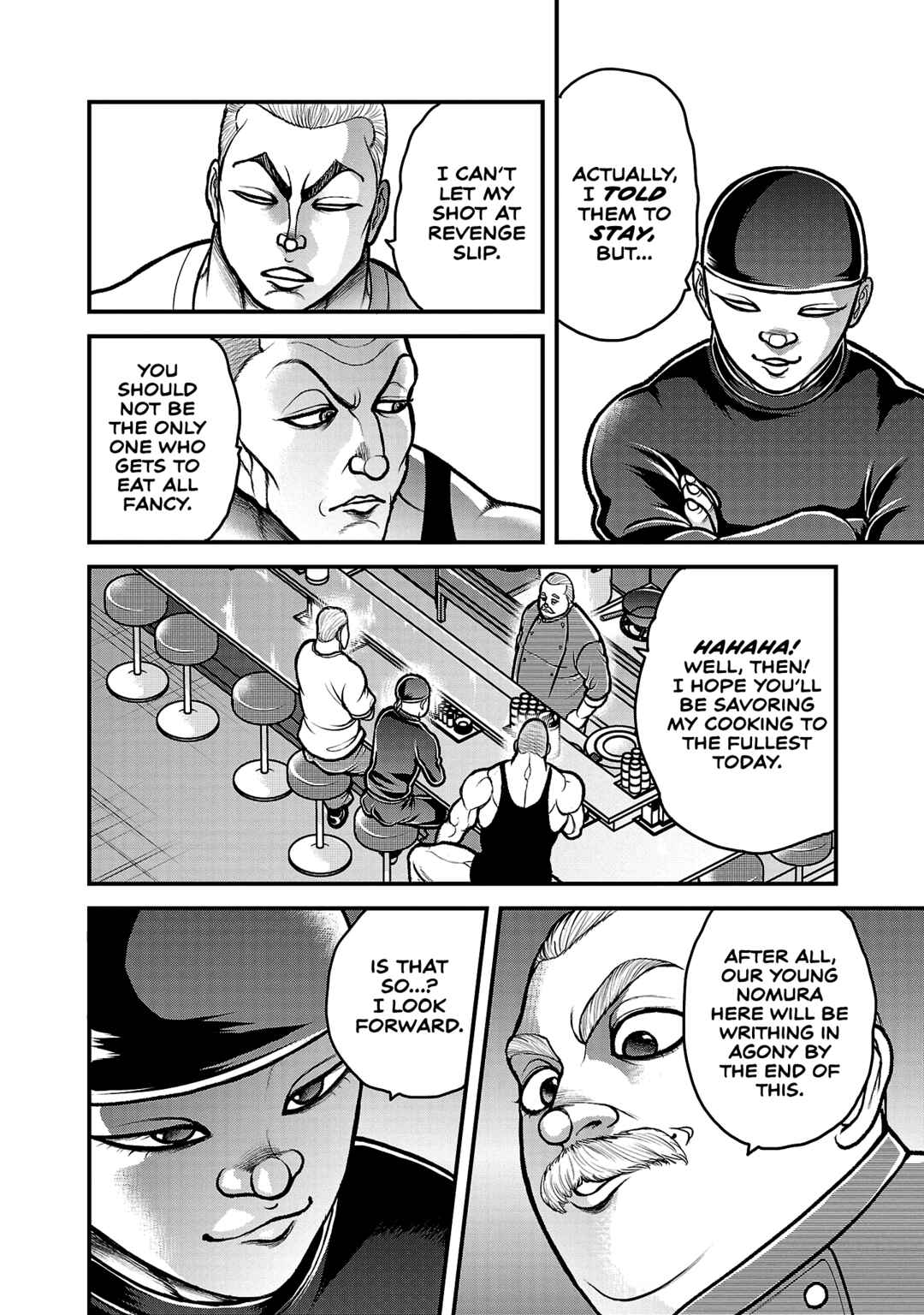 Page 4 Chapter 15 Baki Gaiden: Gaia & Sikorsky - Sometimes Nomura—Two yet Three People Living Together
