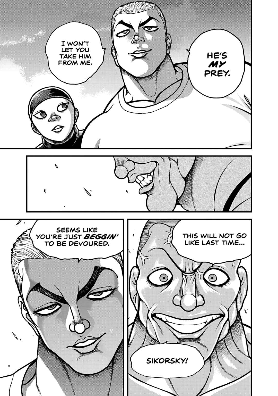 Page 7 Chapter 10 Baki Gaiden: Gaia & Sikorsky - Sometimes Nomura—Two yet Three People Living Together