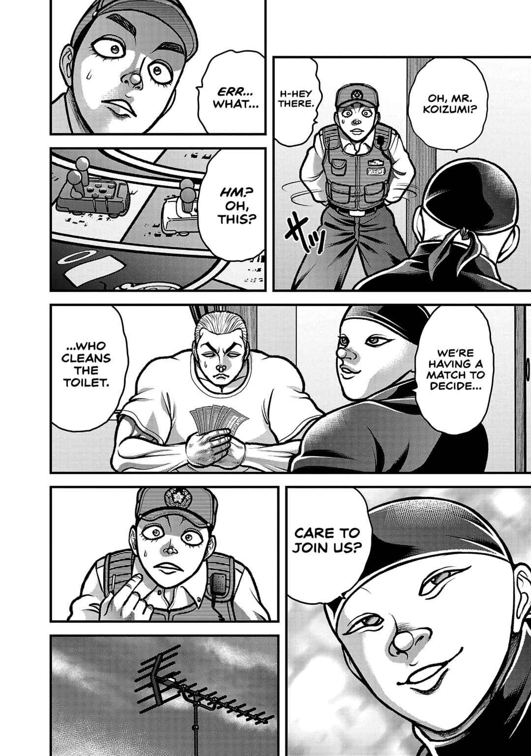 Page 16 Chapter 11 Baki Gaiden: Gaia & Sikorsky - Sometimes Nomura—Two yet Three People Living Together