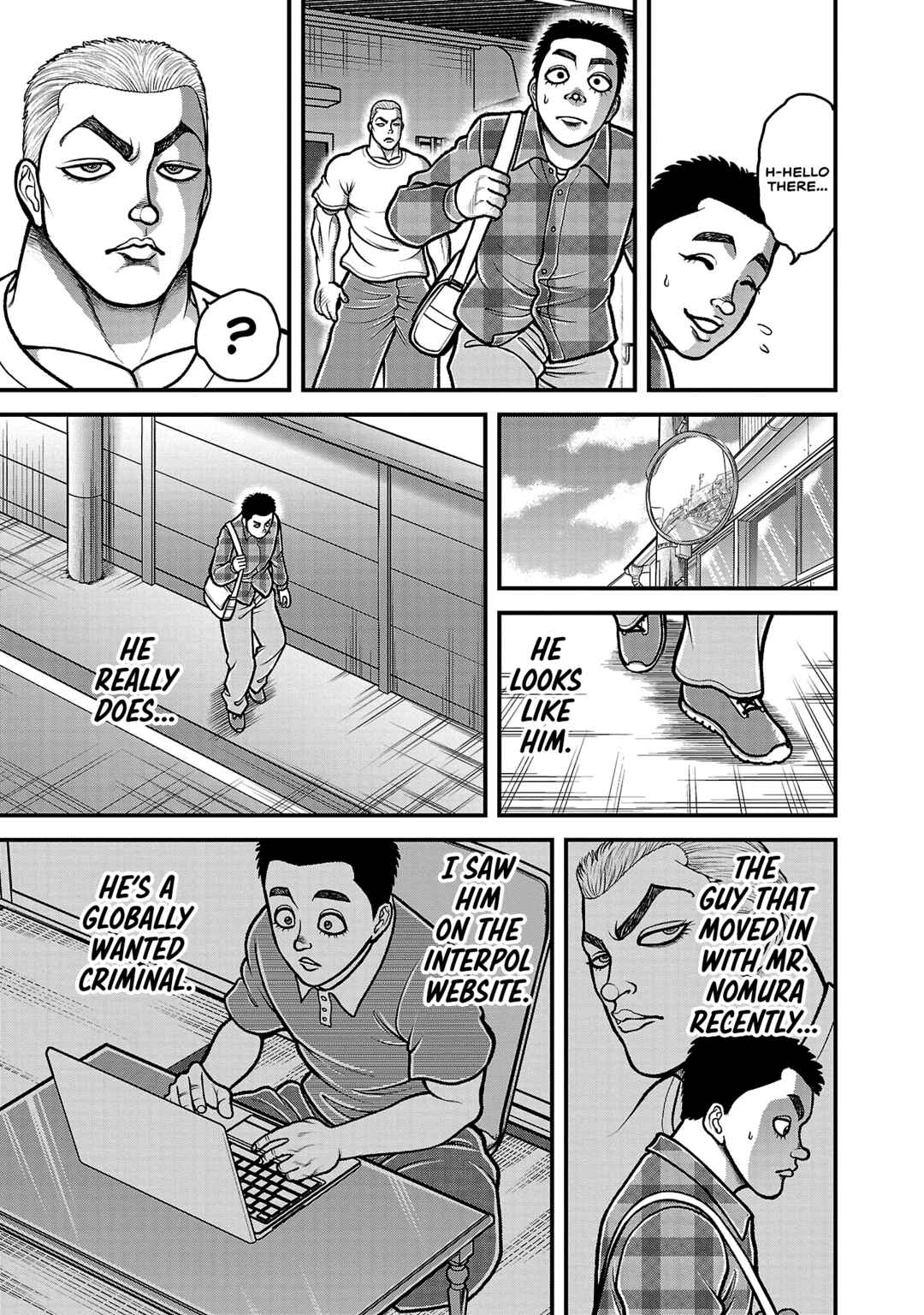 Page 3 Chapter 11 Baki Gaiden: Gaia & Sikorsky - Sometimes Nomura—Two yet Three People Living Together