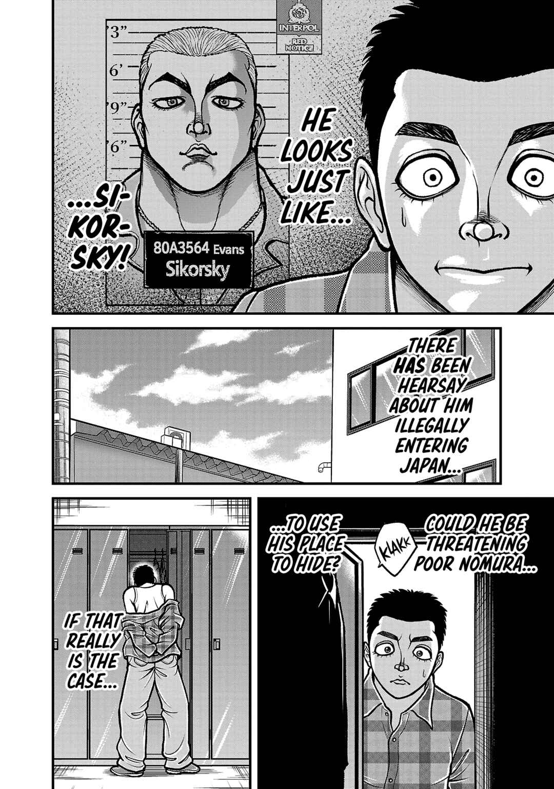 Page 4 Chapter 11 Baki Gaiden: Gaia & Sikorsky - Sometimes Nomura—Two yet Three People Living Together