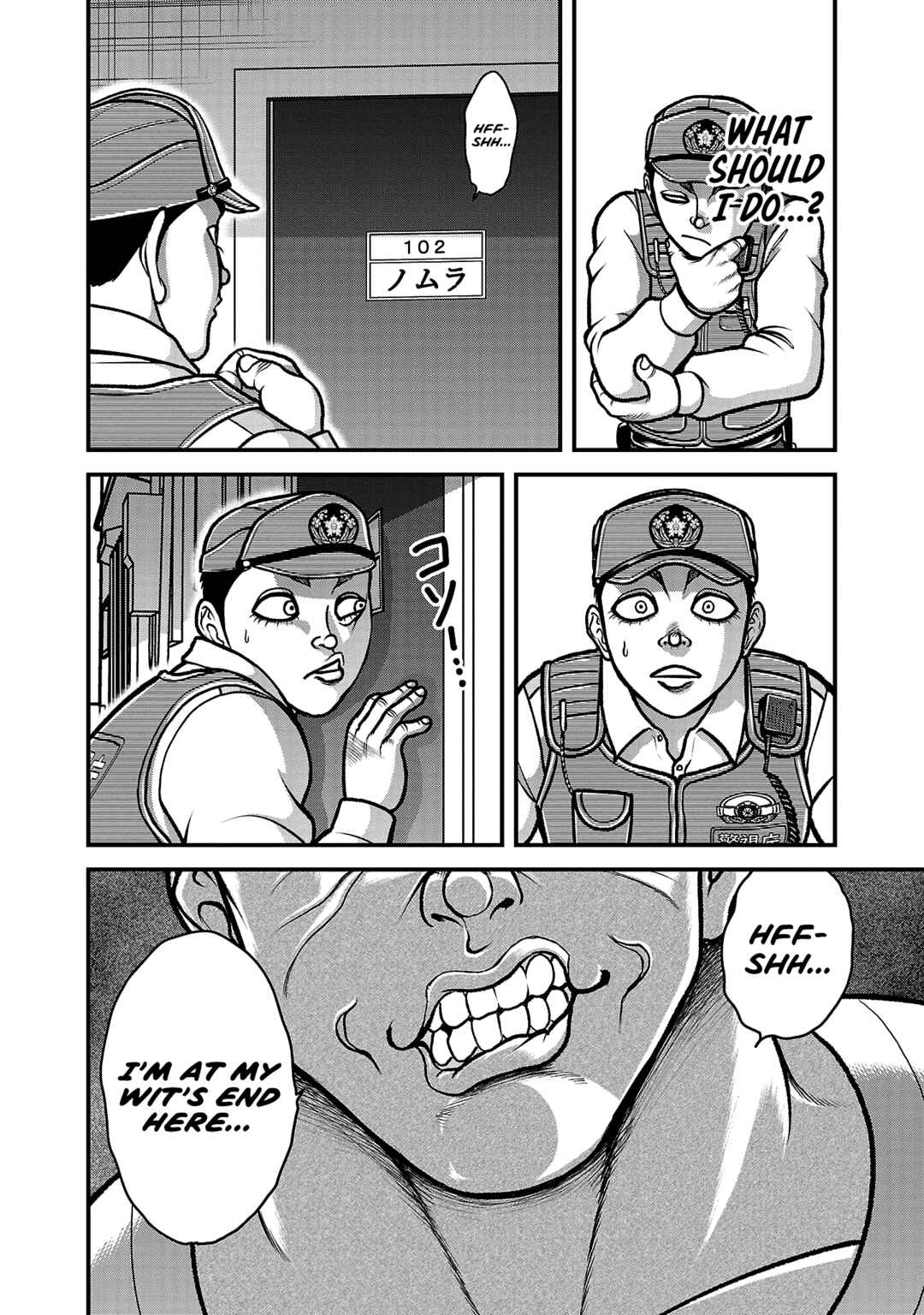 Page 8 Chapter 11 Baki Gaiden: Gaia & Sikorsky - Sometimes Nomura—Two yet Three People Living Together