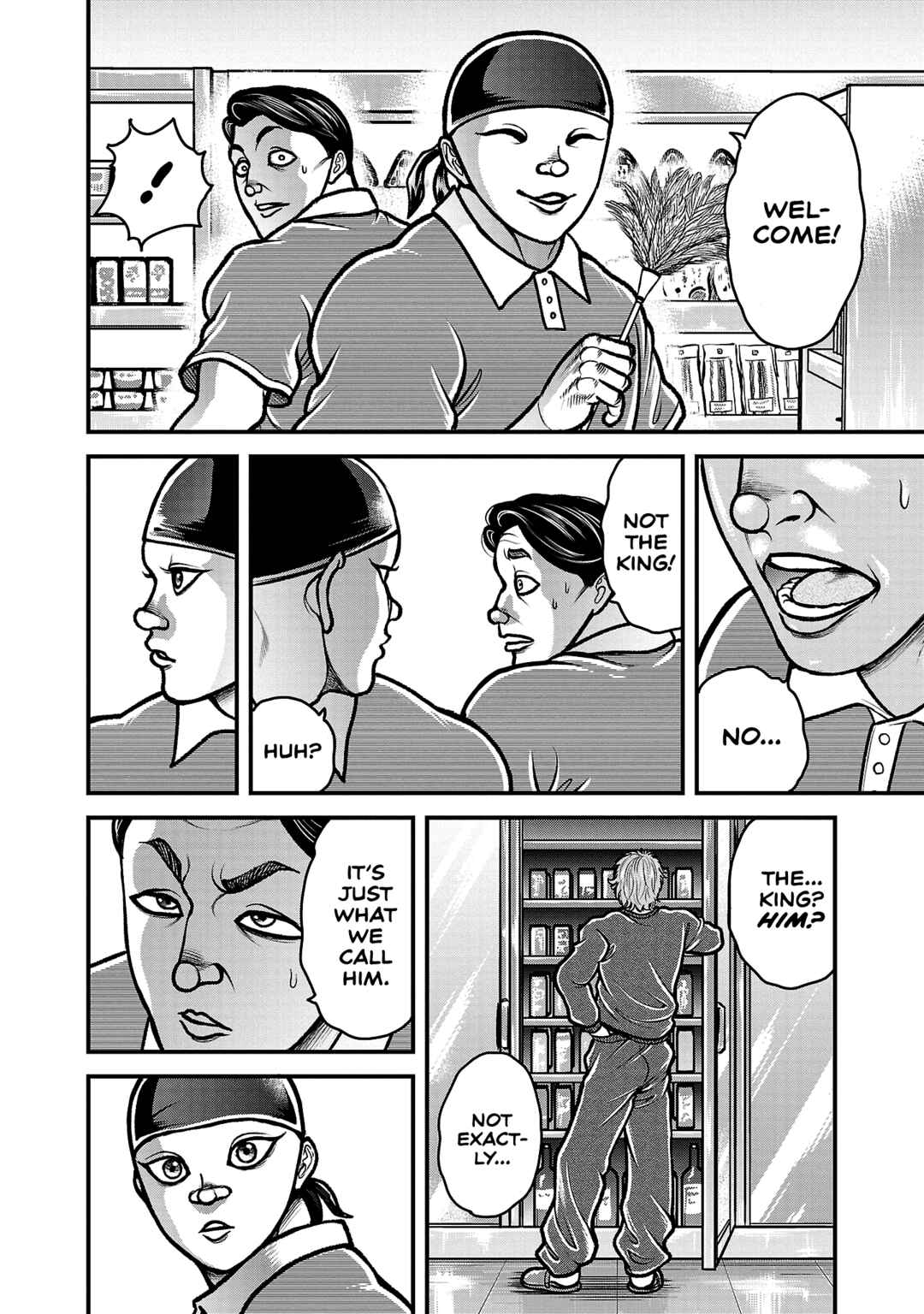 Page 12 Chapter 13 Baki Gaiden: Gaia & Sikorsky - Sometimes Nomura—Two yet Three People Living Together