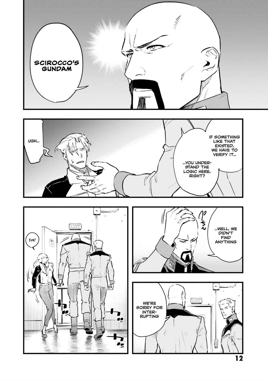 Page 12 Chapter 13 Mobile Suit Gundam - Valpurgis EVE