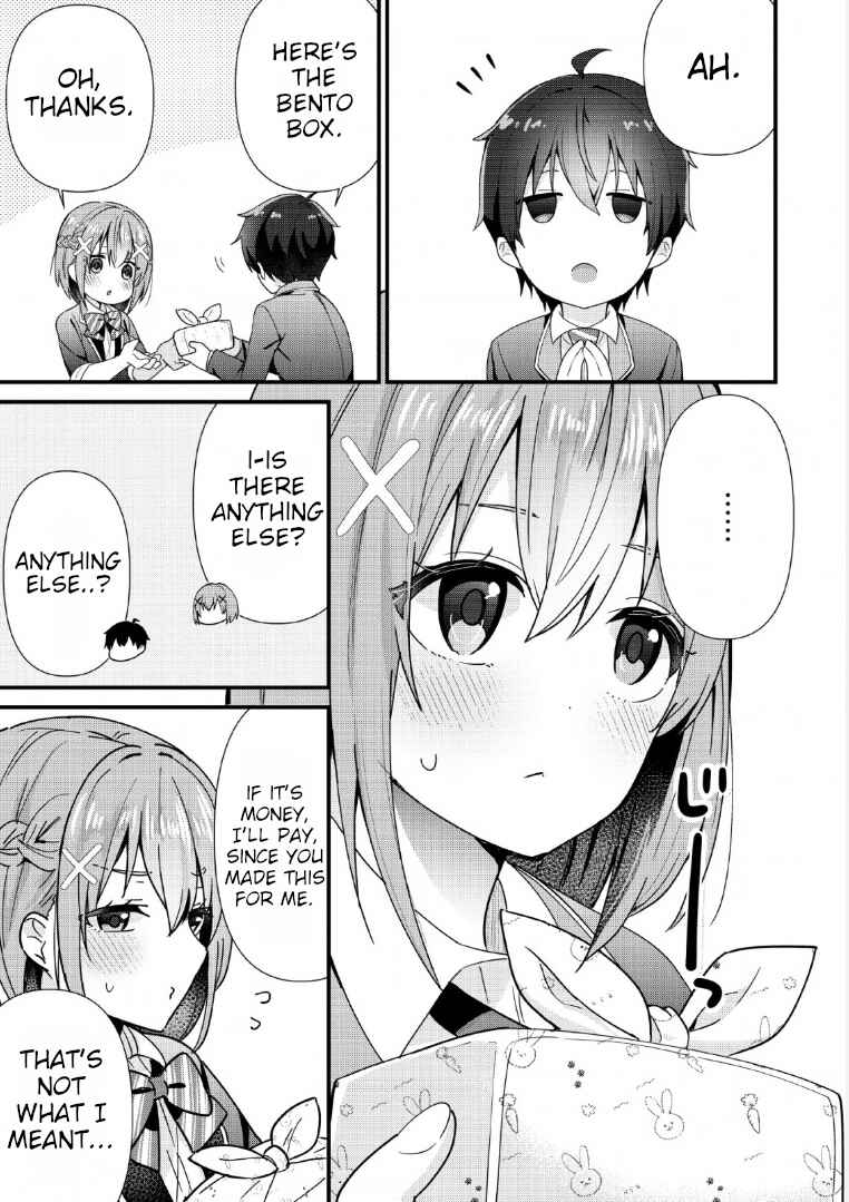 Page 13 Chapter 2 Tonari no Seki ni Natta Bishoujo ga Horesaseyou to Karakattekuru ga Itsunomanika Kaeriuchi ni Shiteita